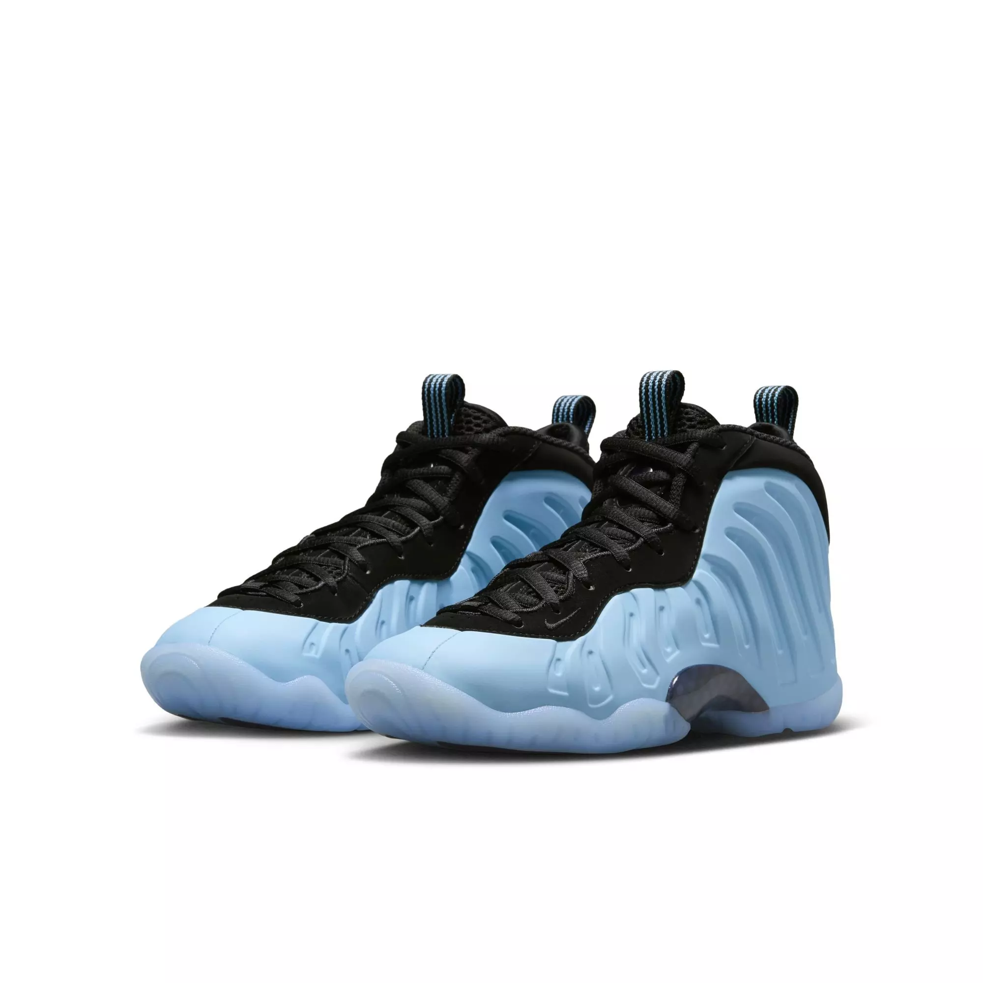 Nike Little Posite One "Psychic Blue" Grade School Kids' Shoe​ - PSYCHIC BLUE/BLACK