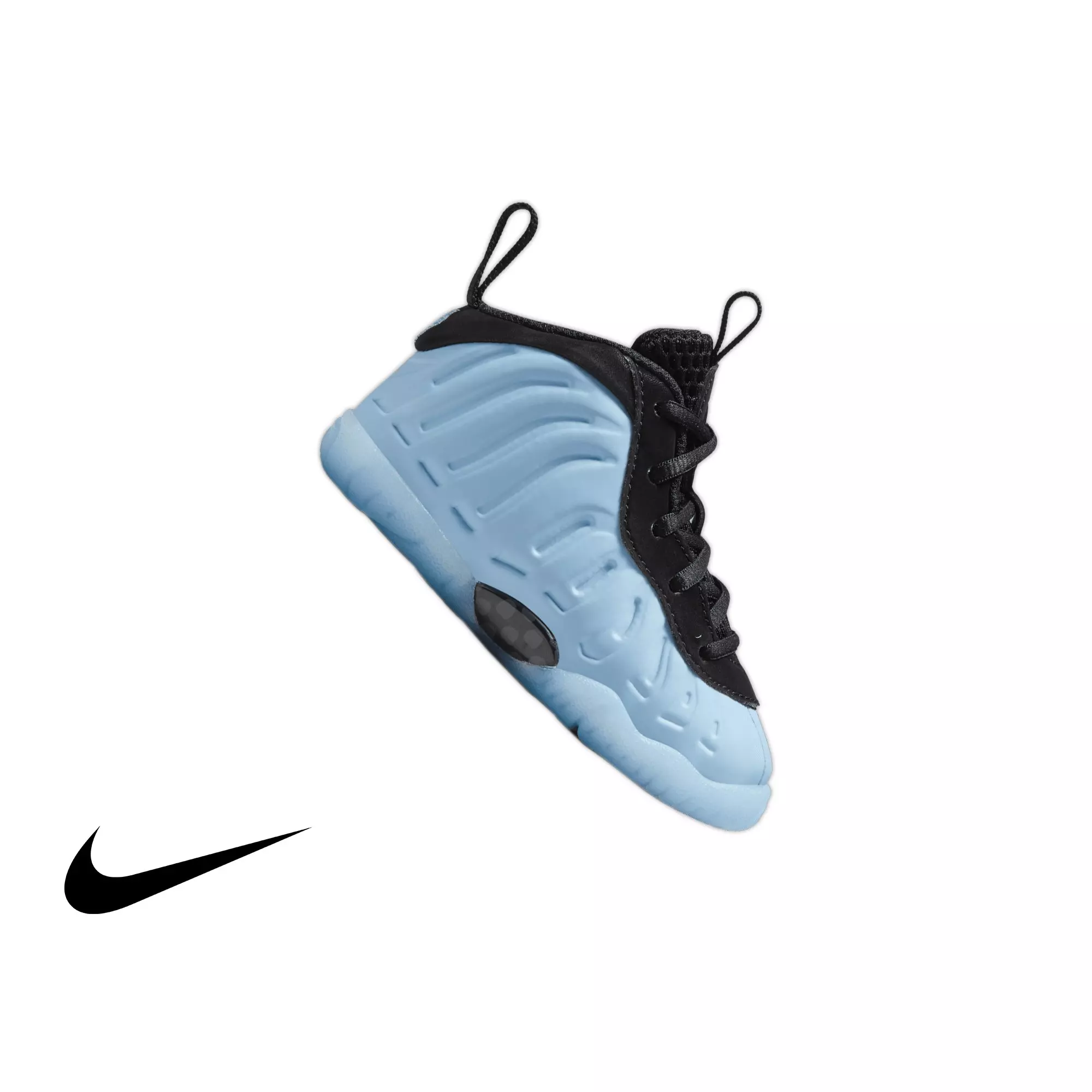Nike Little Posite One "Psychic Blue" Toddler Kids' Shoe - PSYCHIC BLUE/BLACK