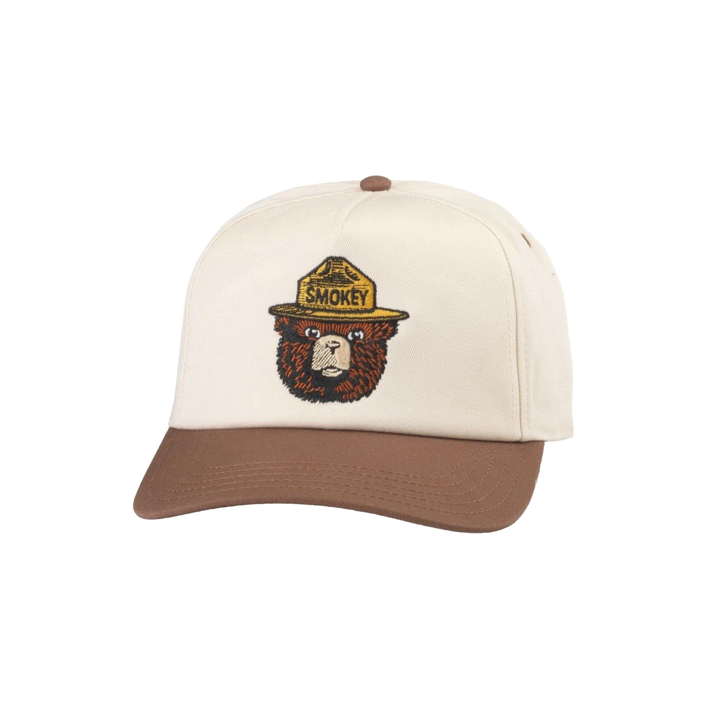 American Needle Smokey Bear Roscoe Snapback-Cream/Brown - BROWN Thumbnail View 1