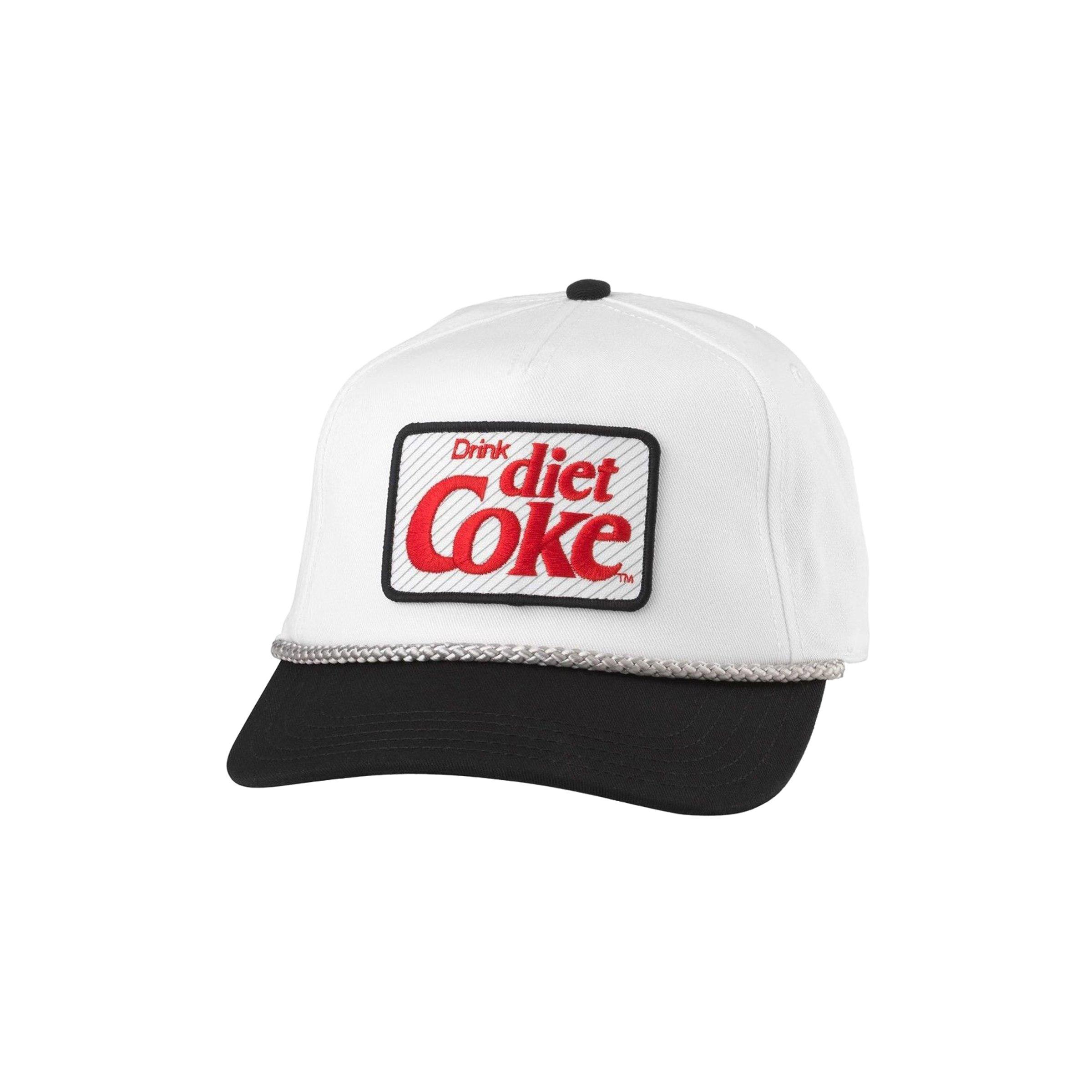 American Needle Diet Coke Roscoe Snapback-White/Black - WHITE/BLACK Thumbnail View 1