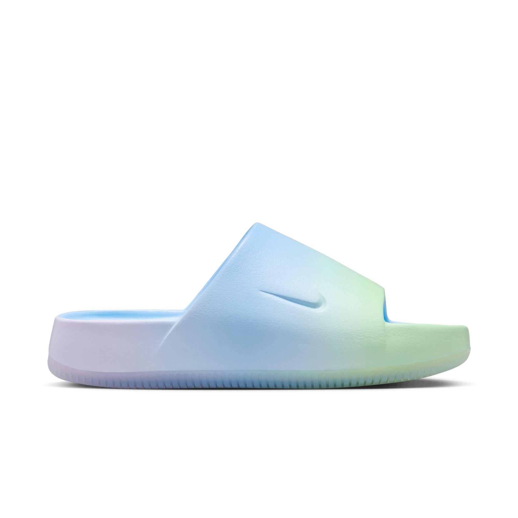 Nike Calm "Psychic Blue/Lilac Bloom" Women's Slide - BLUE Thumbnail View 1