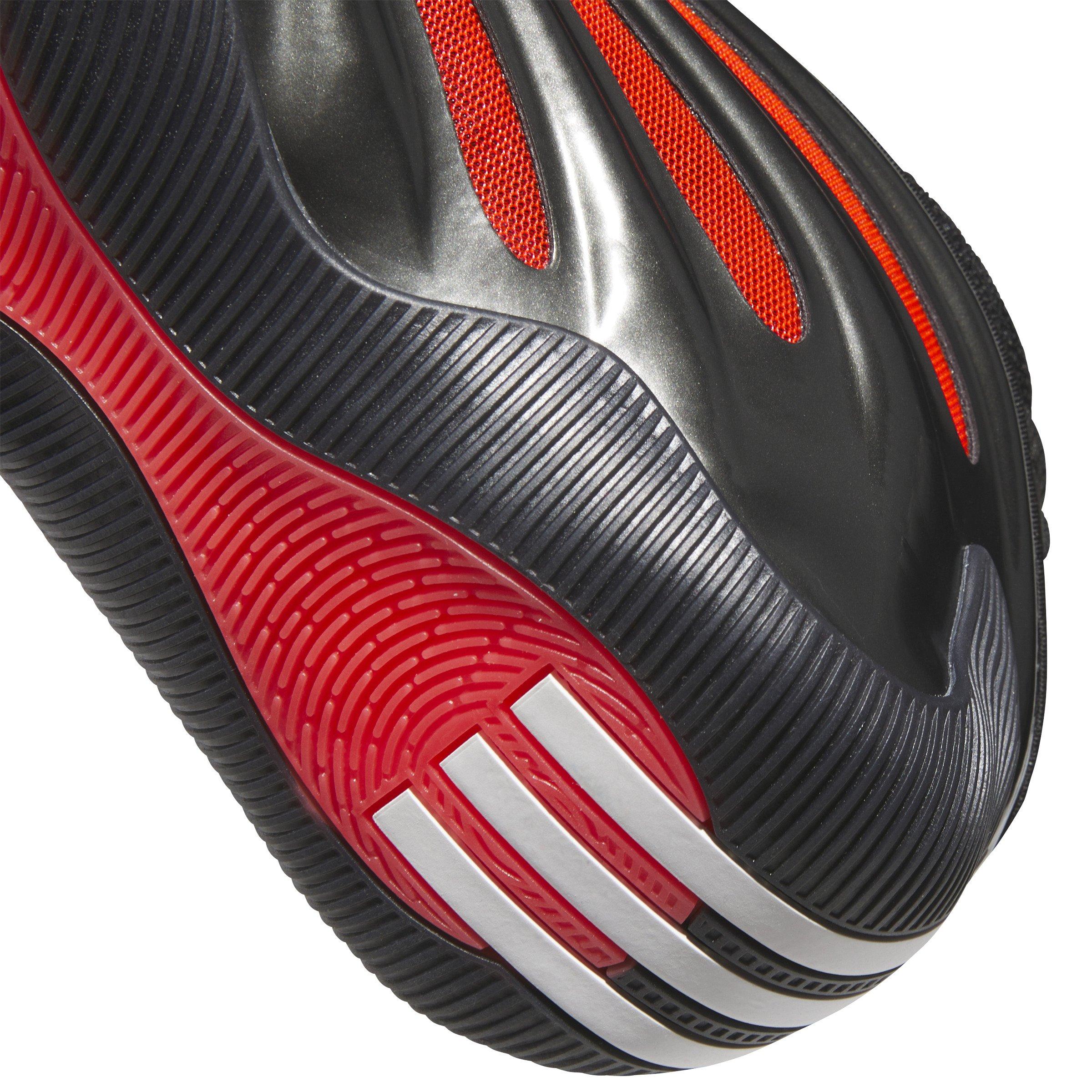 adidas Harden Volume 9 "Black/Red" Men's Basketball Shoe - BLACK/LUCID RED Thumbnail View 4