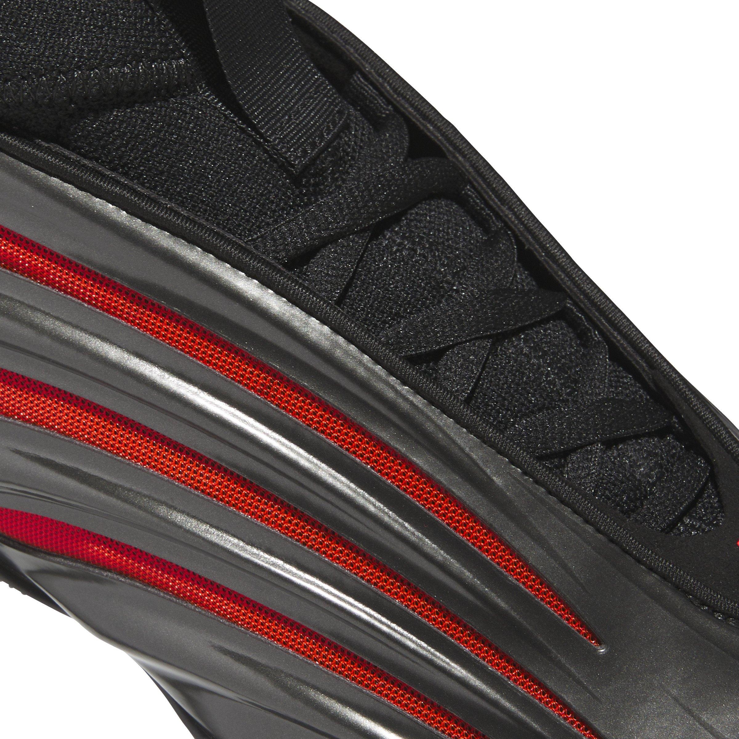 adidas Harden Volume 9 "Black/Red" Men's Basketball Shoe - BLACK/LUCID RED Thumbnail View 5