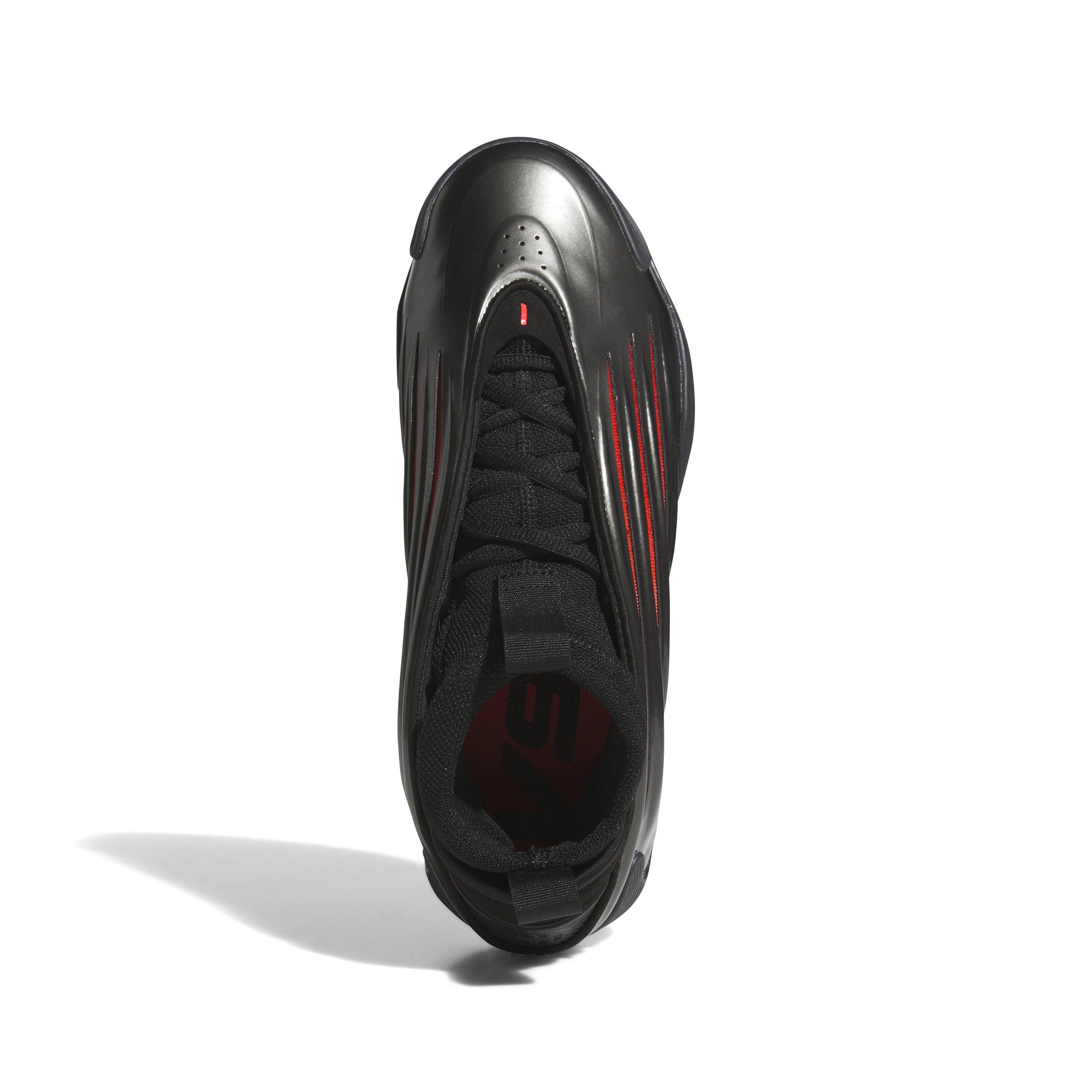 adidas Harden Volume 9 "Black/Red" Men's Basketball Shoe - BLACK/LUCID RED Thumbnail View 7