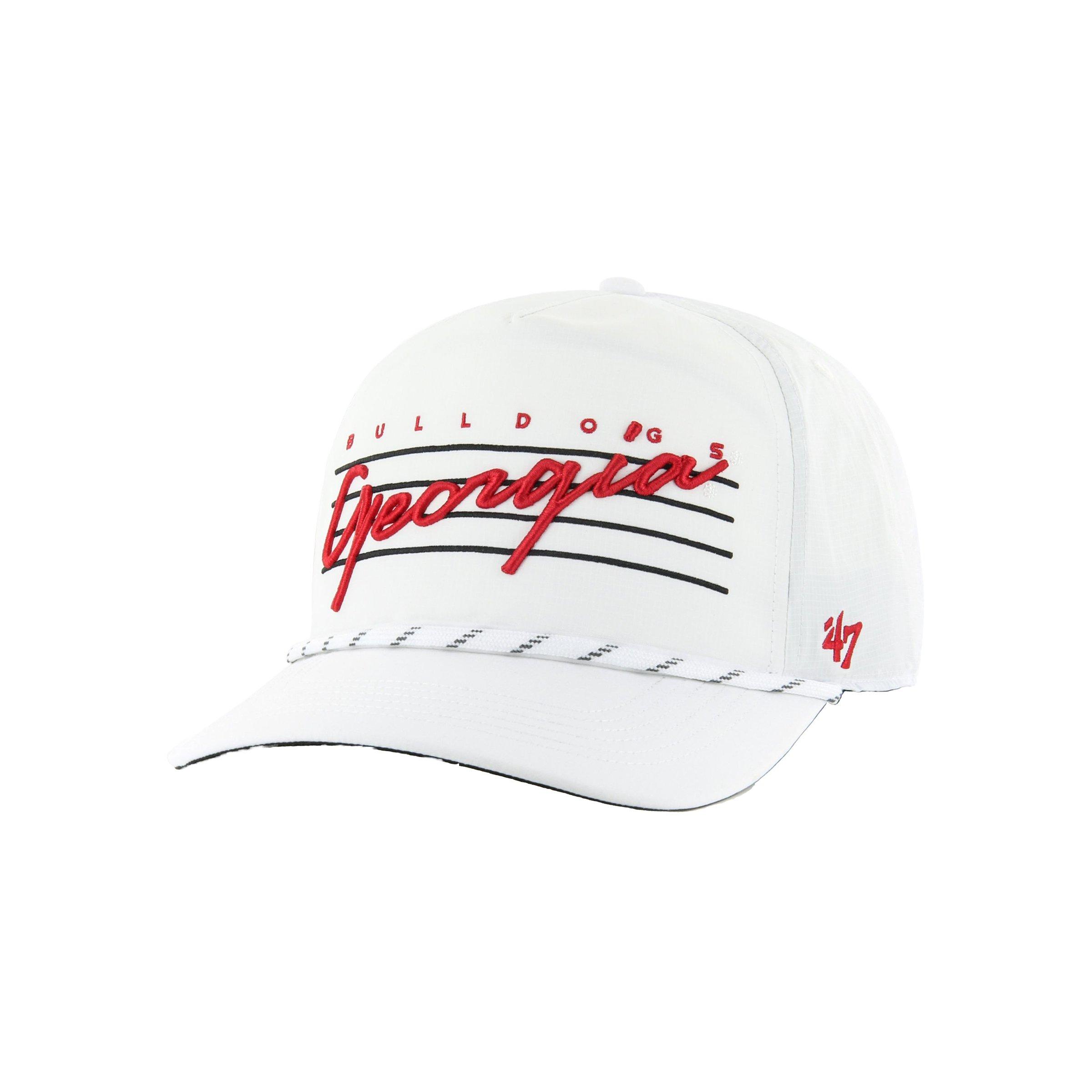 '47 Georgia Bulldogs Downburst Hitch Snapback-White - WHITE Thumbnail View 1