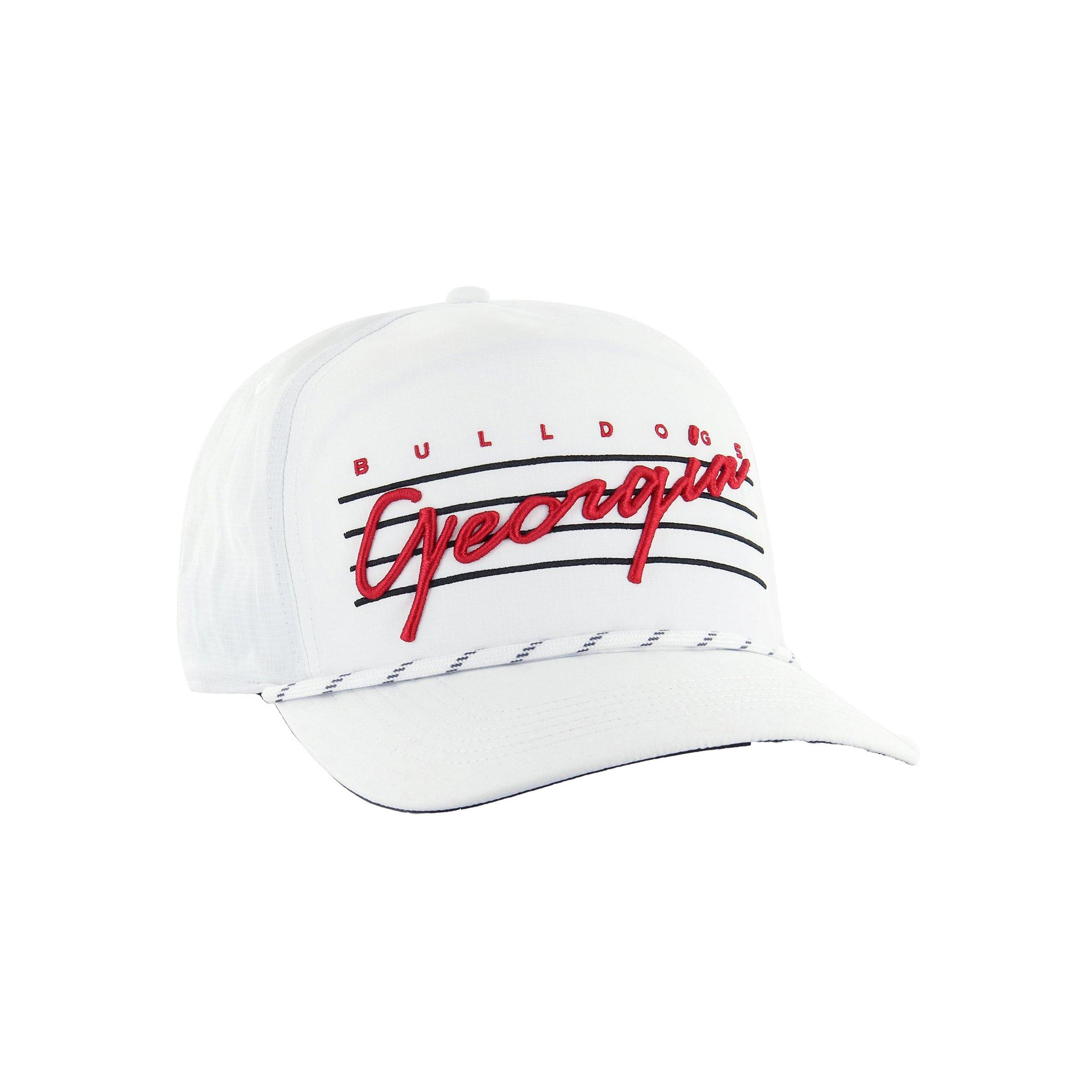 '47 Georgia Bulldogs Downburst Hitch Snapback-White - WHITE Thumbnail View 2