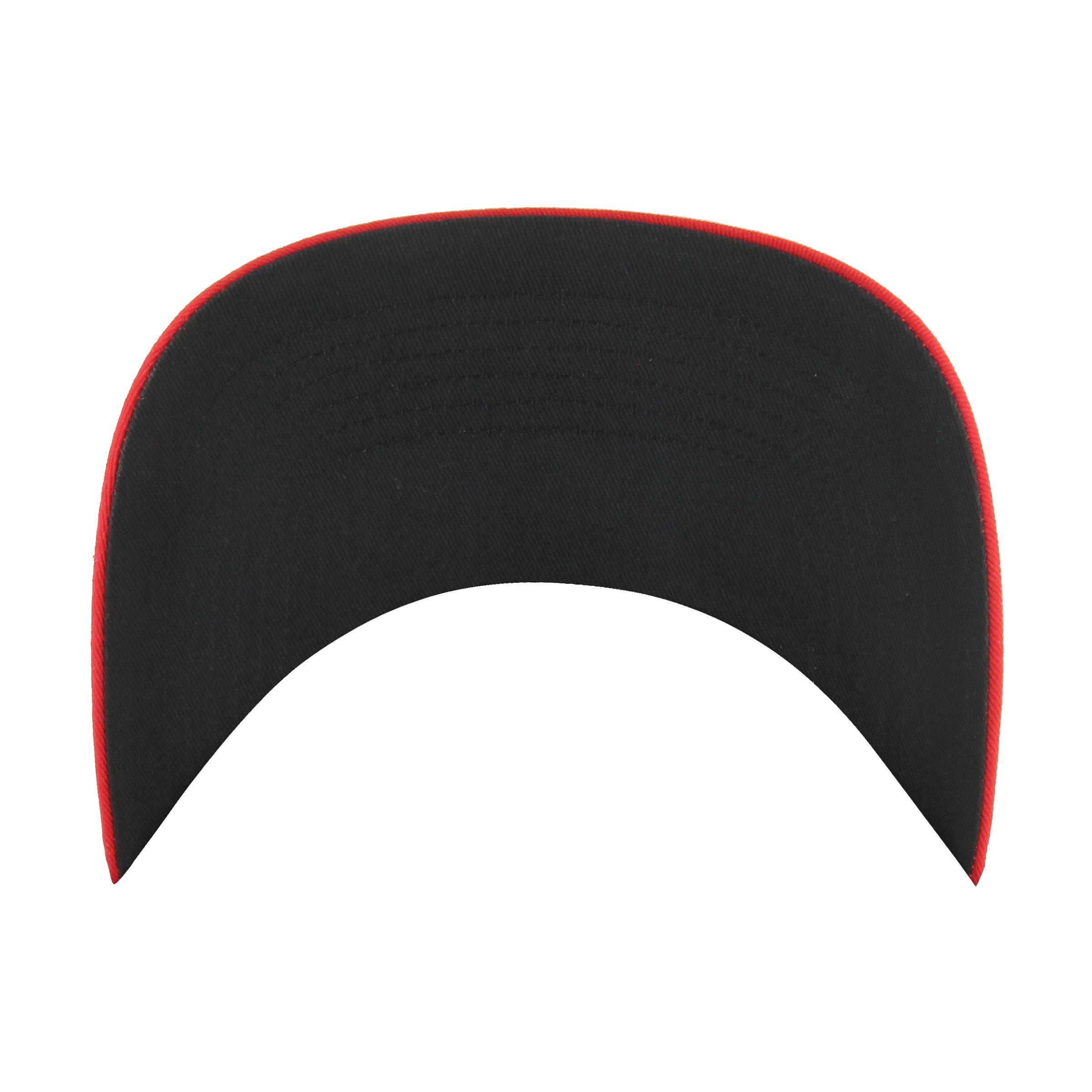 '47 Georgia Bulldogs Overhand Hitch Snapback Hat-Red - RED Thumbnail View 4