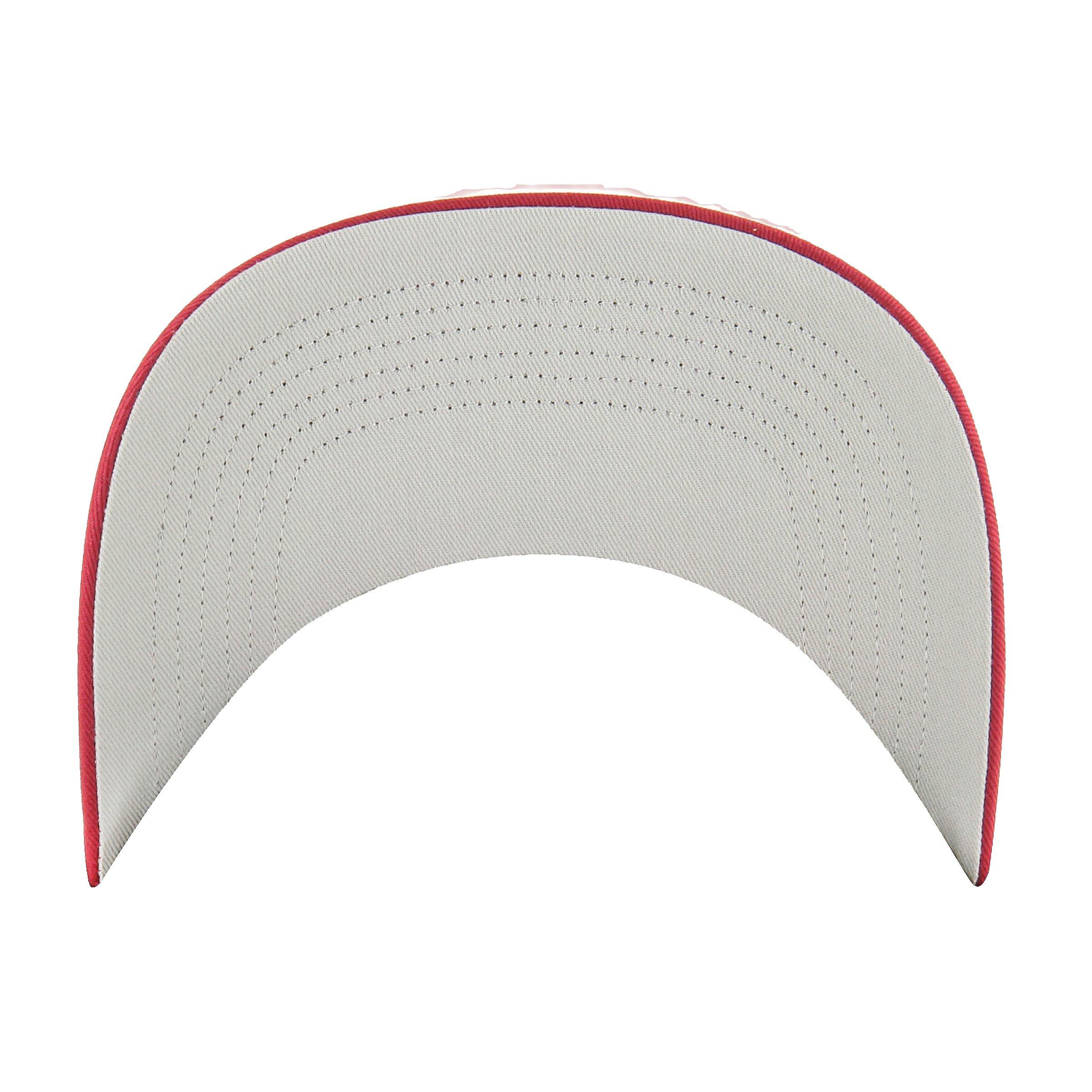 '47 Alabama Crimson Tide Overhand Hitch Snapback Hat-Red