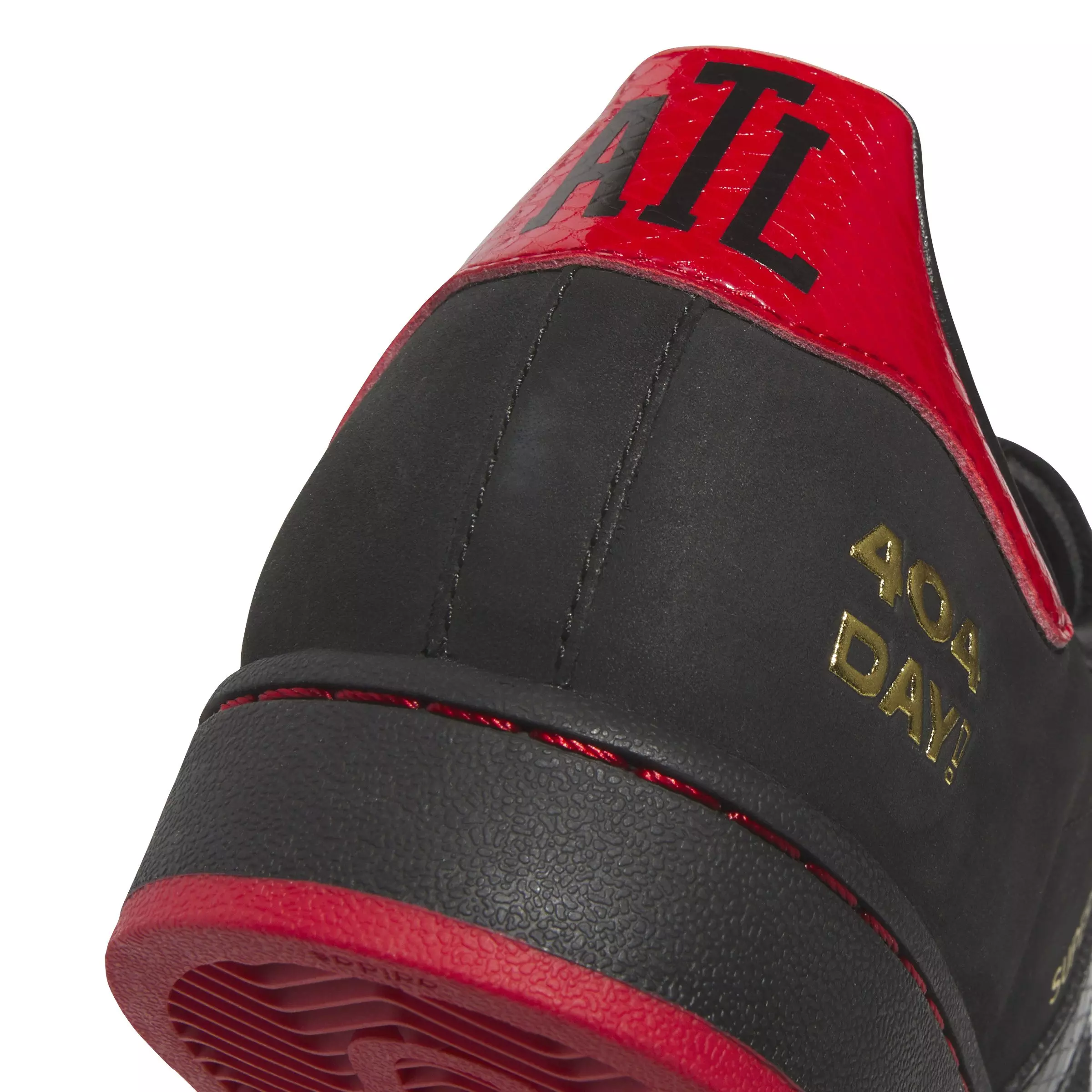 adidas Originals Superstar II "Atlanta" Grade School Kids' Shoe - BLACK/RED