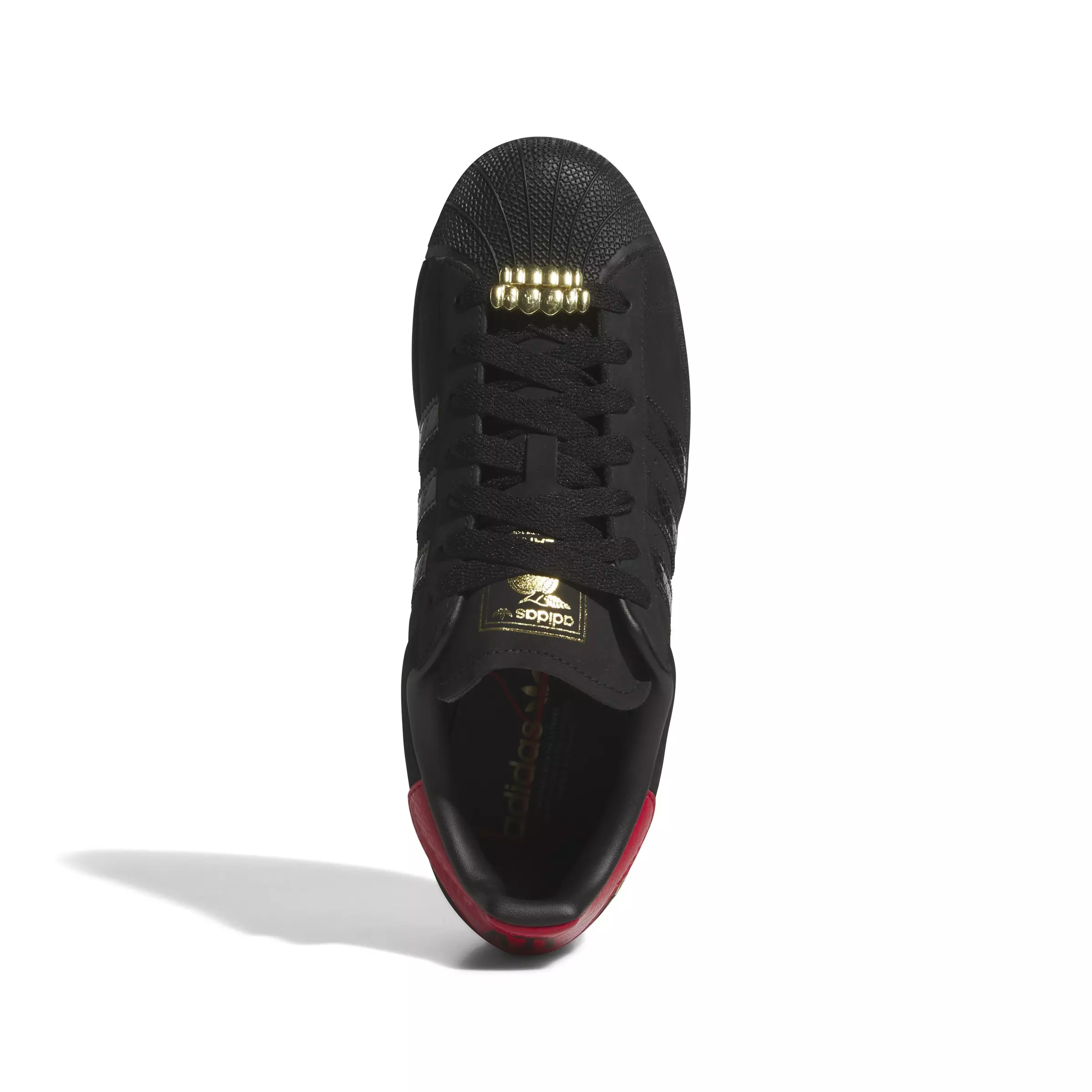 adidas Originals Superstar II "Atlanta" Grade School Kids' Shoe - BLACK/RED