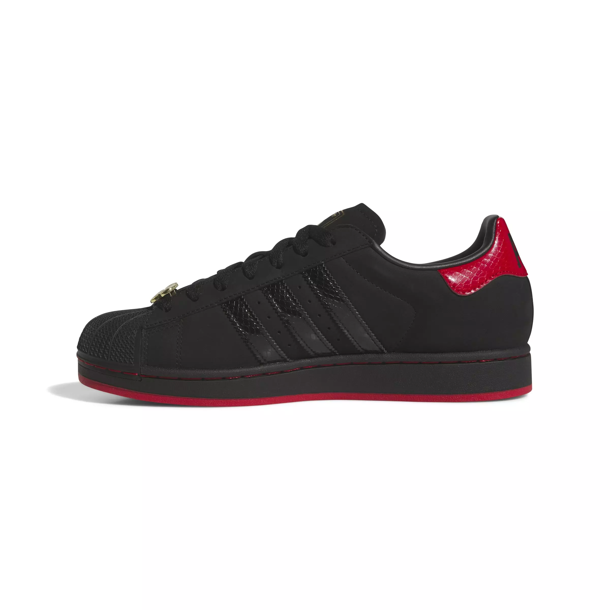 adidas Originals Superstar II "Atlanta" Men's Shoe - BLACK/RED