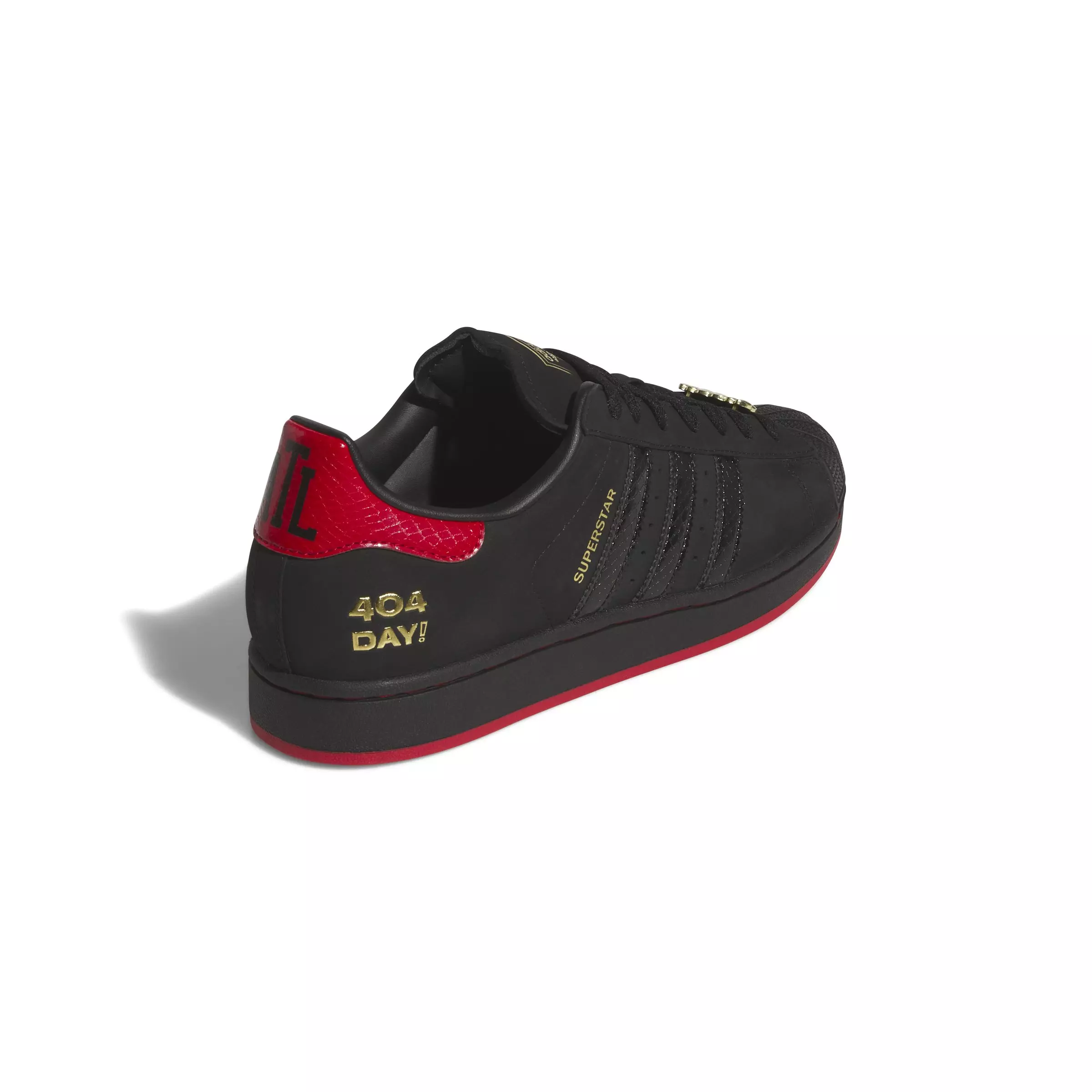 adidas Originals Superstar II "Atlanta" Men's Shoe - BLACK/RED