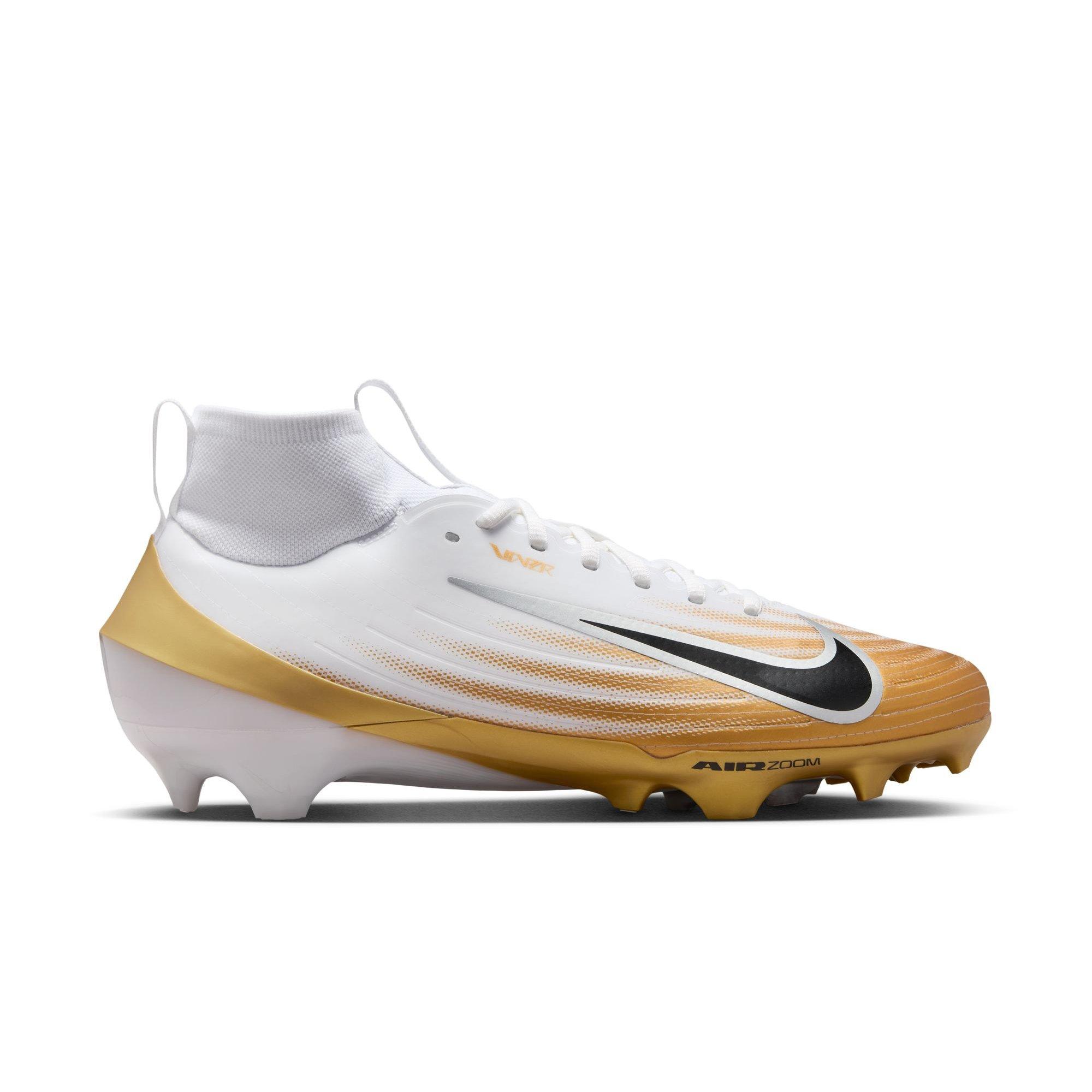 Nike Vapor Pro 1 White Gold Football Cleats FB3298-103 Men\'s Size 11.5 Nike Vapor Pro 1 White Gold Football Cleats FB3298-103 Men main image 3