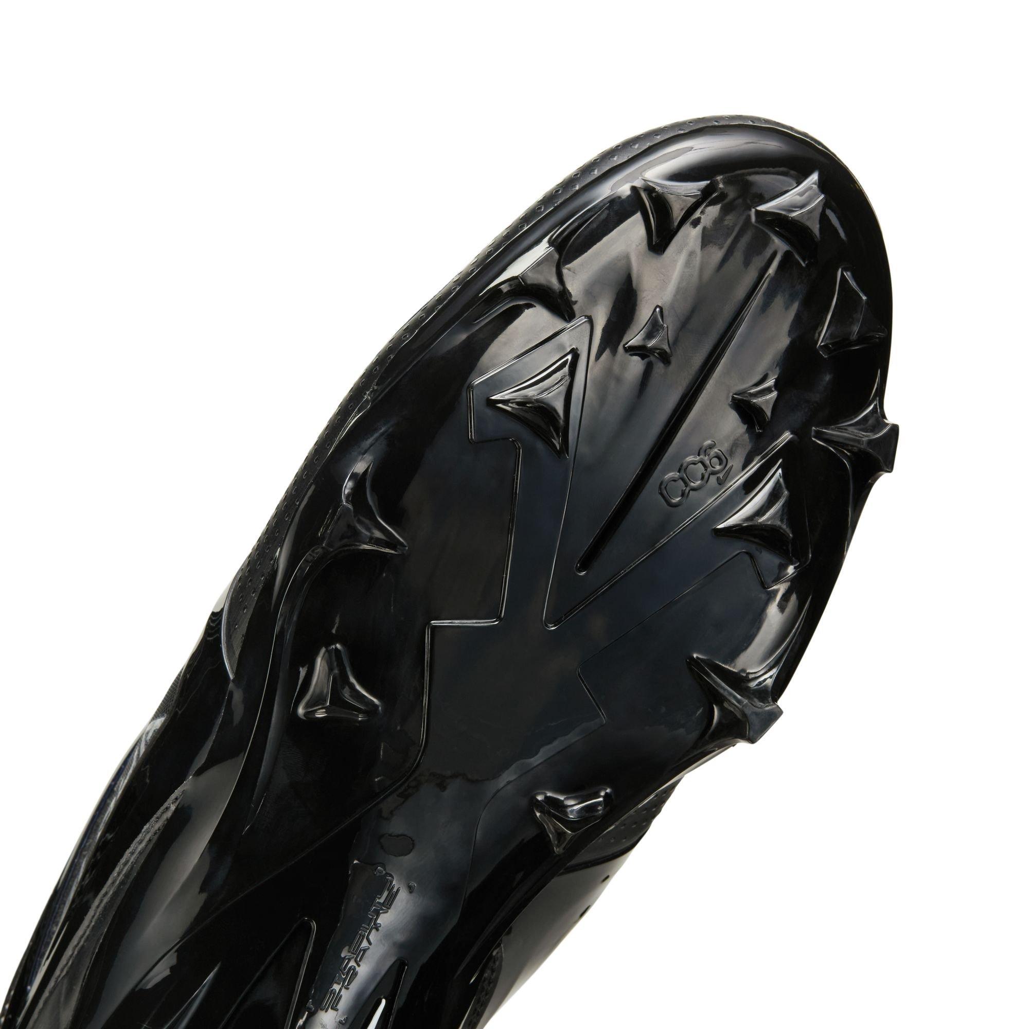 Nike ALPHA MENACE 4 PRO Soccer Cleats, Black/Metallic Silver, Men’s Size 11 Nike Alpha Menace 4 Elite Cleat - Black | Hibbett main image 2