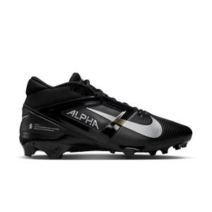 Nike Alpha Menace 4 Pro "Black/Metallic Silver" Men's Football Cleat