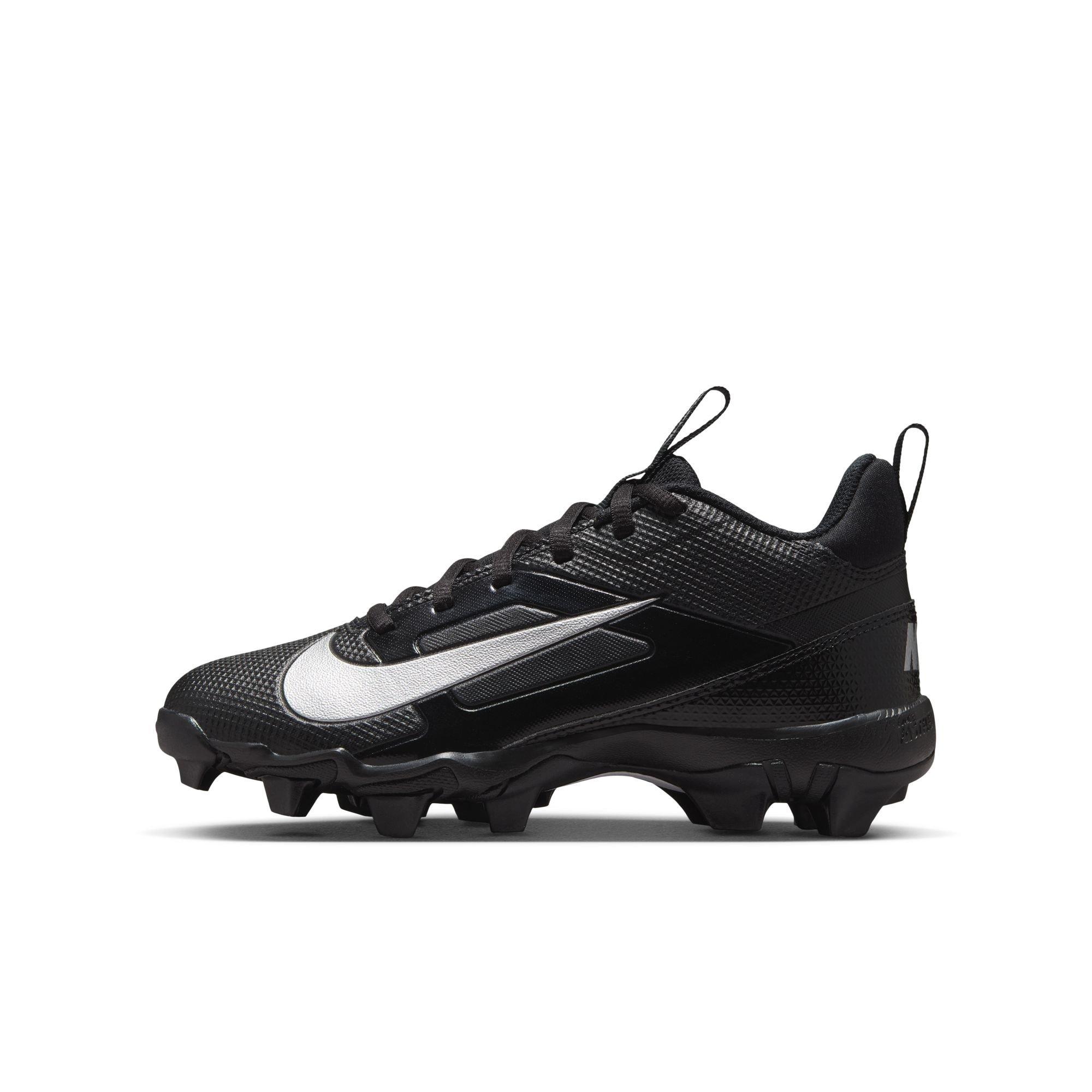 Nike Alpha Menace 4 Shark Grade School Boys' "Black/Metallic Silver" Baseball Cleat