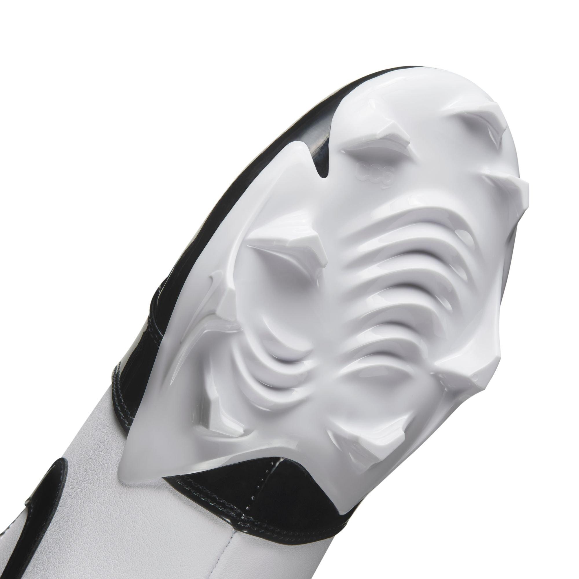 Jordan 1 Low TD "Metallic Gold/Black/White" Men's Football Cleat - GOLD/BLACK/WHITE Thumbnail View 8