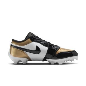 Jordan 1 Low TD "Metallic Gold/Black/White" Men's Football Cleat