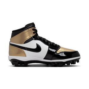 Jordan Mid TD "Metallic Gold/Black/White" Men's Football Cleat