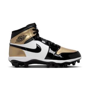 Jordan Mid TD "Metallic Gold/Black/White" Men's Football Cleat