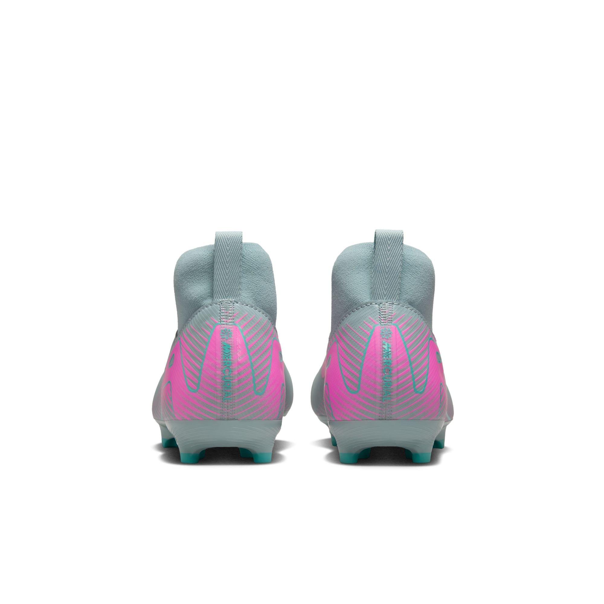 Nike Jr. Mercurial Superfly 10 Academy​ MG  Grade School Boys' "Ocean Cube/Pink Blast" Soccer Cleat