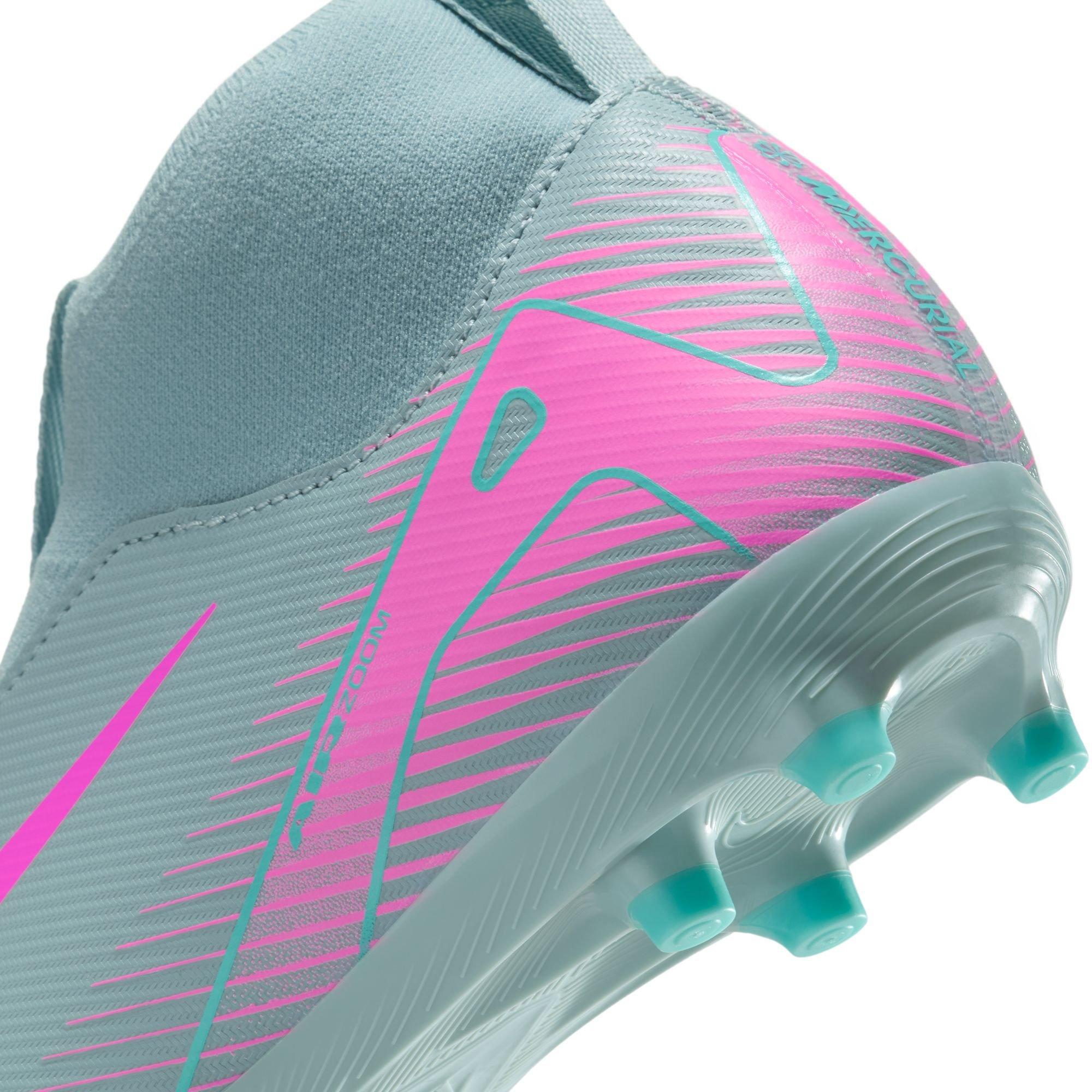 Nike Jr. Mercurial Superfly 10 Academy​ MG  Grade School Boys' "Ocean Cube/Pink Blast" Soccer Cleat