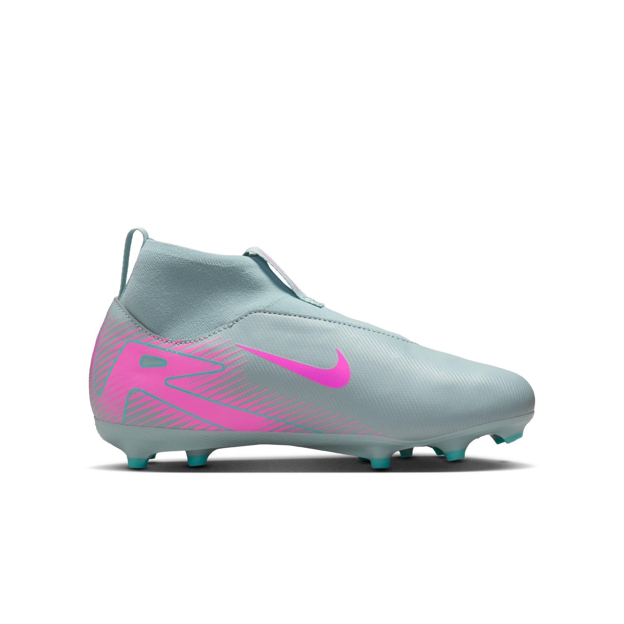 Nike Jr. Mercurial Superfly 10 Academy​ MG  Grade School Boys' "Ocean Cube/Pink Blast" Soccer Cleat
