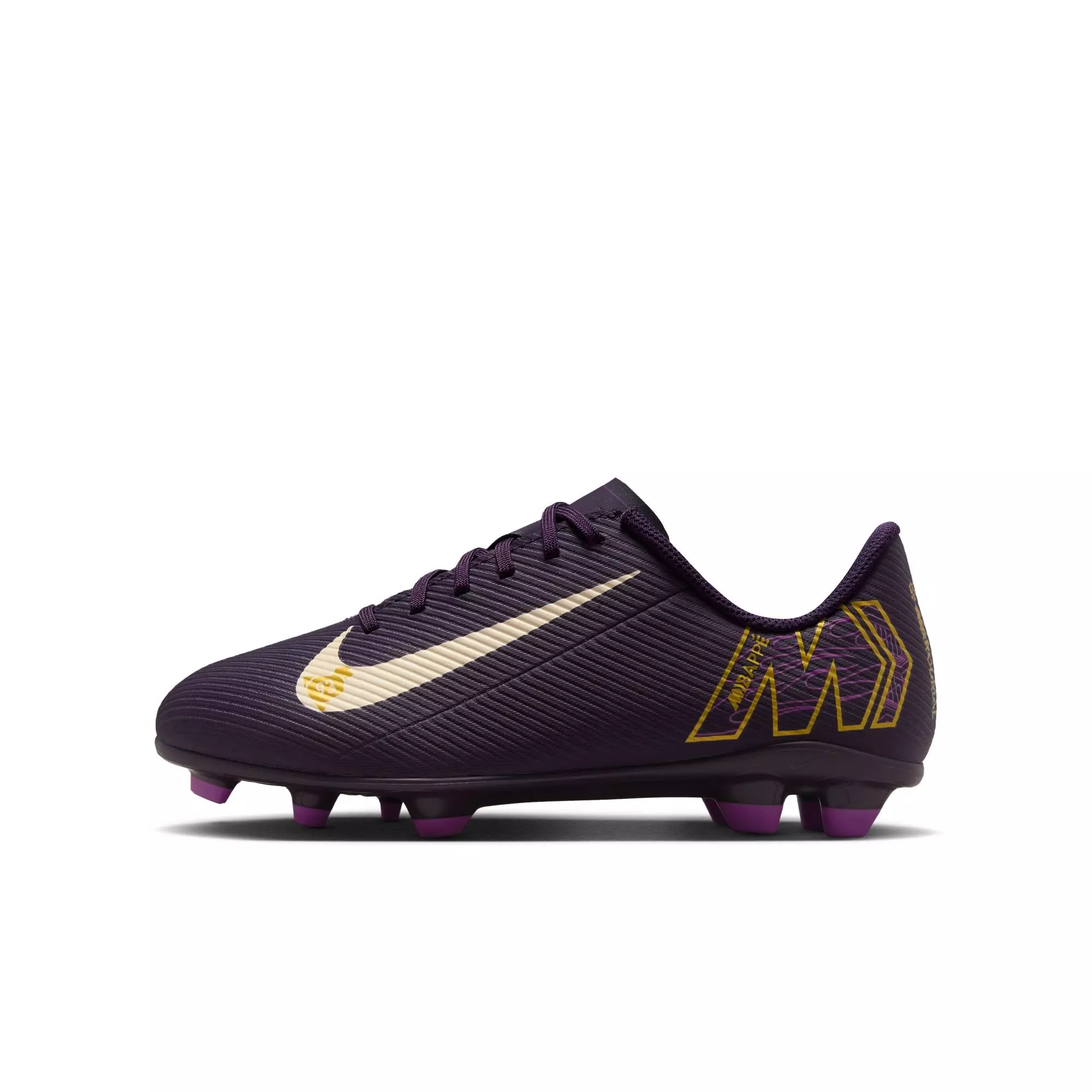 Nike Jr. Mercurial Vapor 16 Club "Kylian Mbappé" MG Preschool Boys' Soccer Cleat - PURPLE