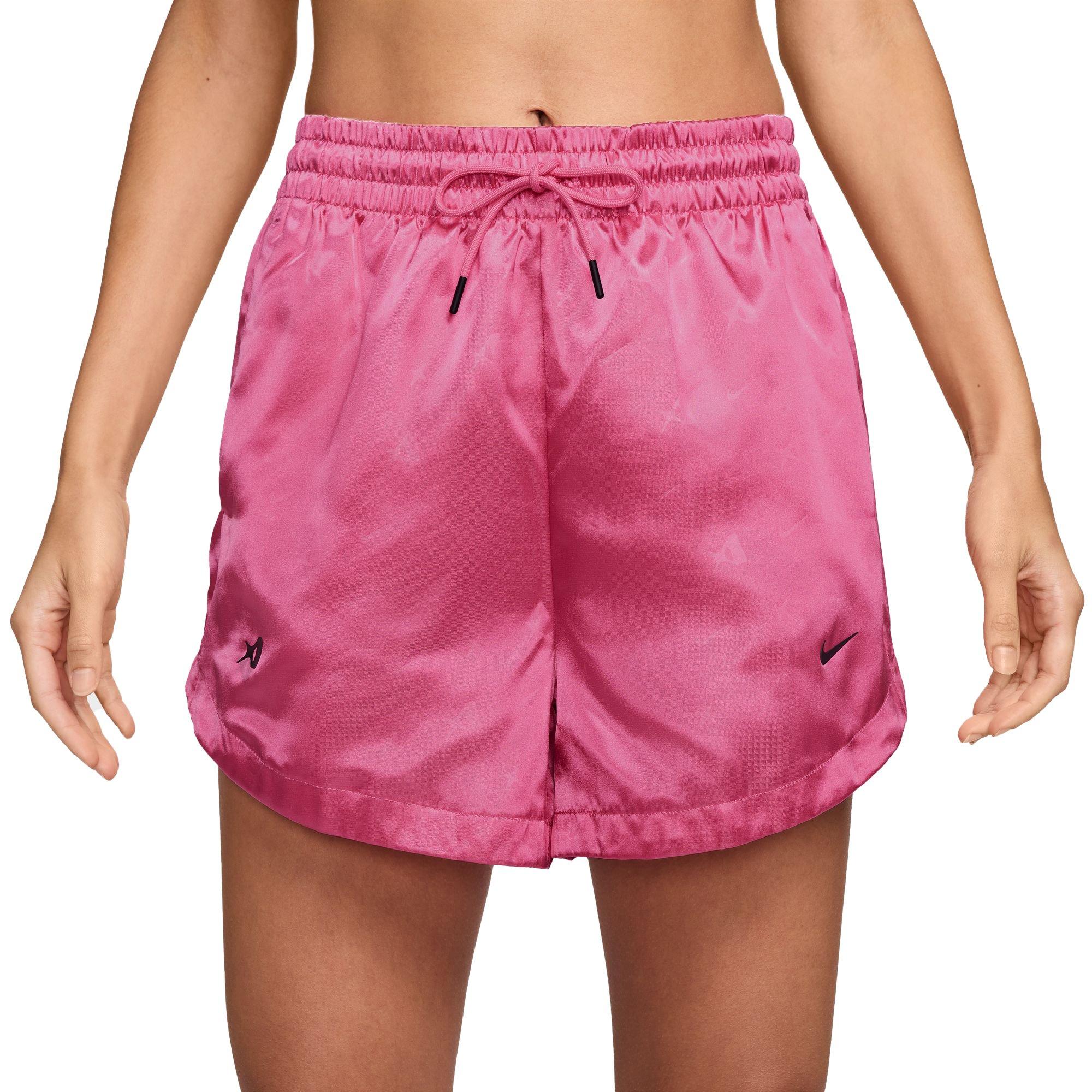Nike A'ja Wilson Women's Basketball Shorts - PINK Thumbnail View 1