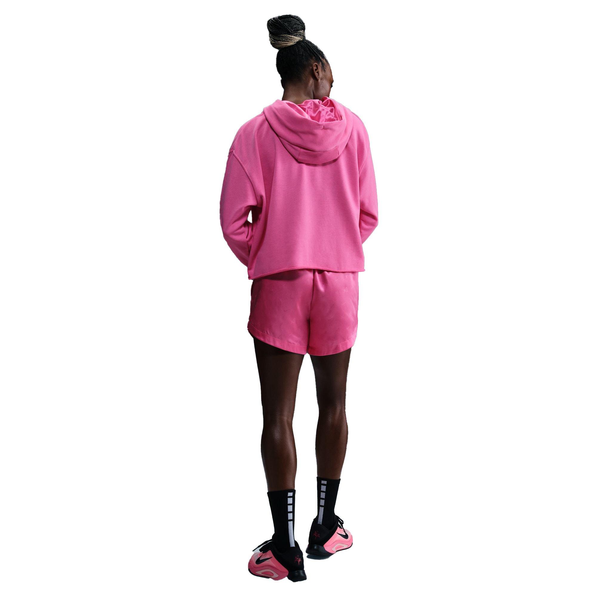 Nike A'ja Wilson Women's Basketball Shorts - PINK Thumbnail View 6