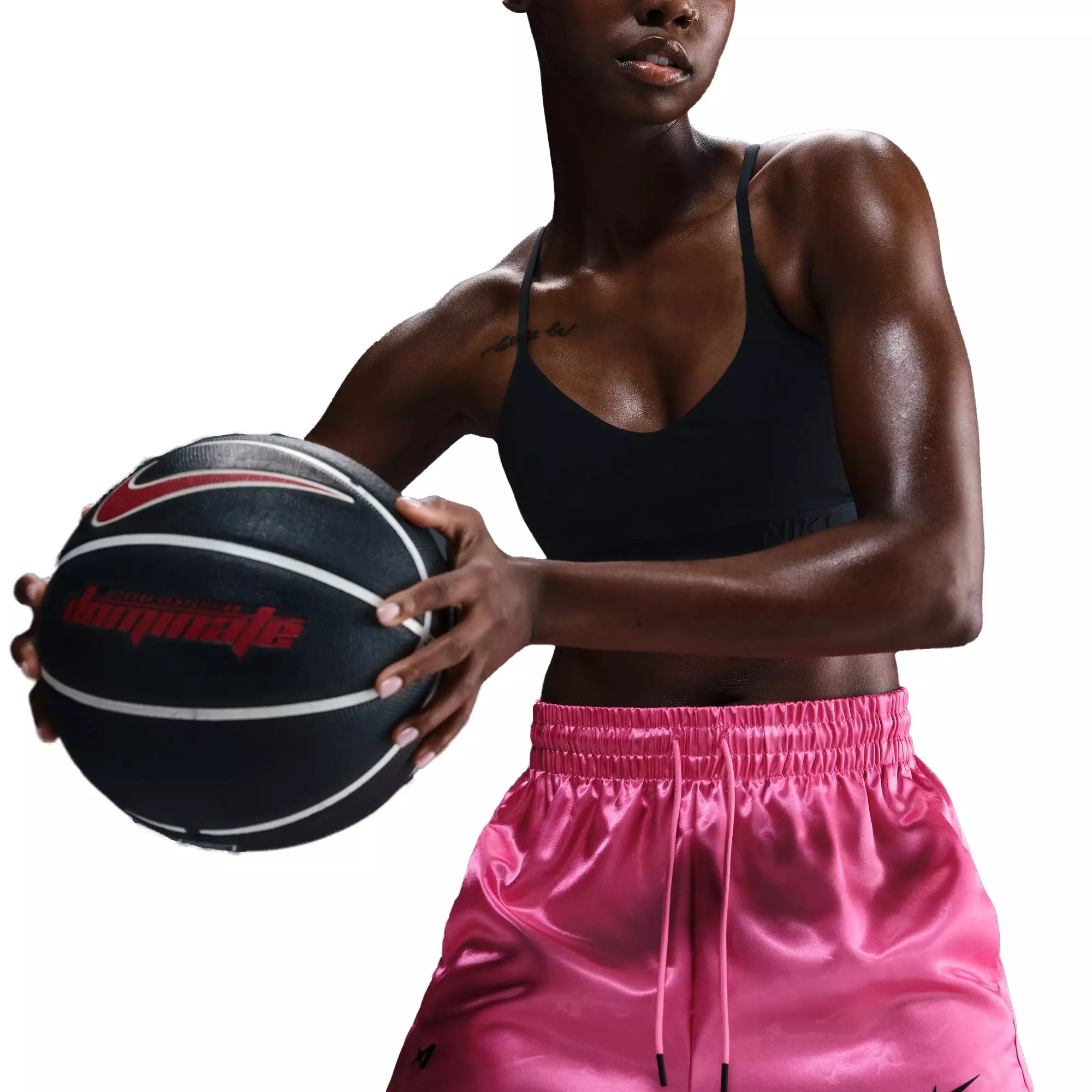 Nike A'ja Wilson Women's Basketball Shorts - PINK
