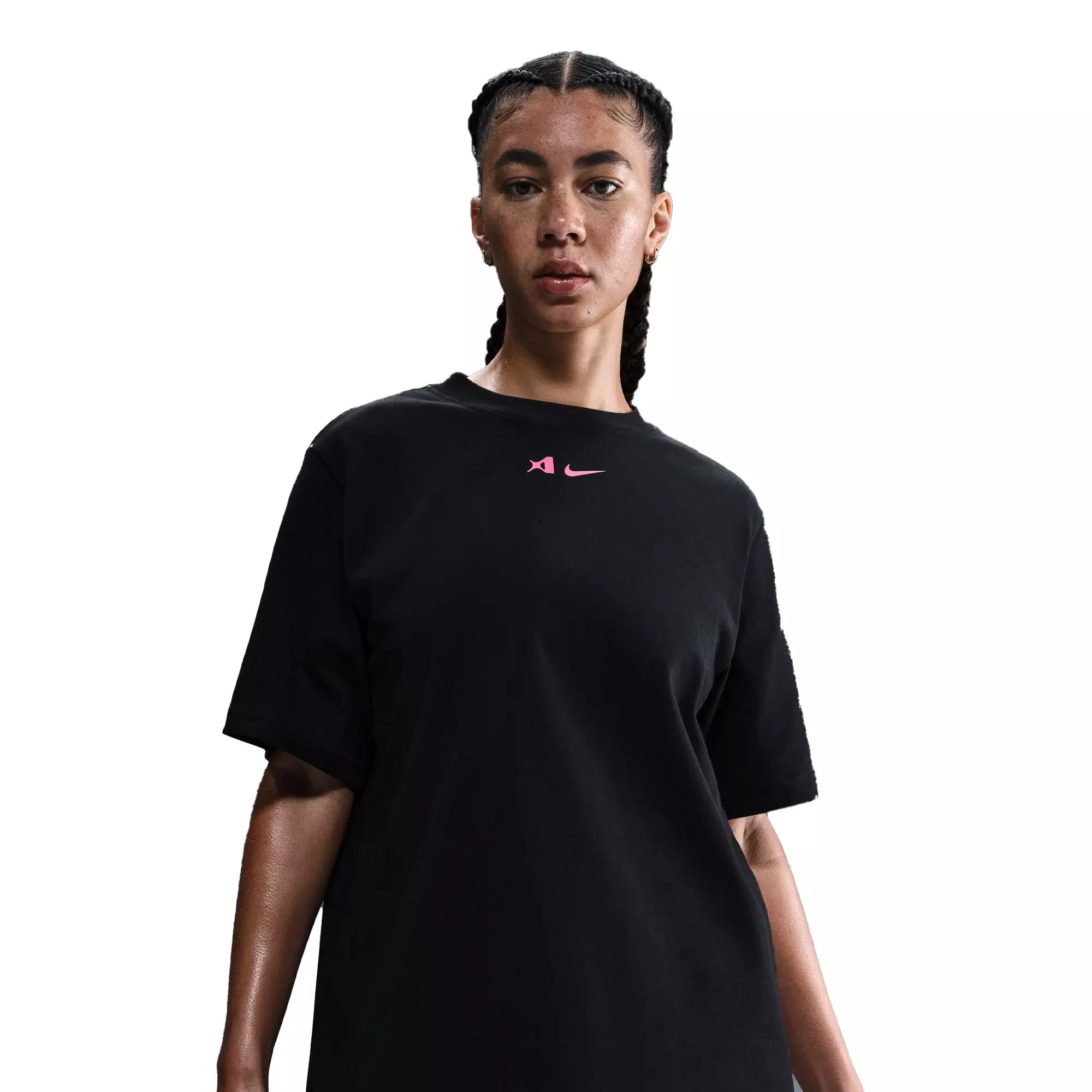 Nike A'ja Wilson Women's Loose Short-Sleeve Tee - BLACK