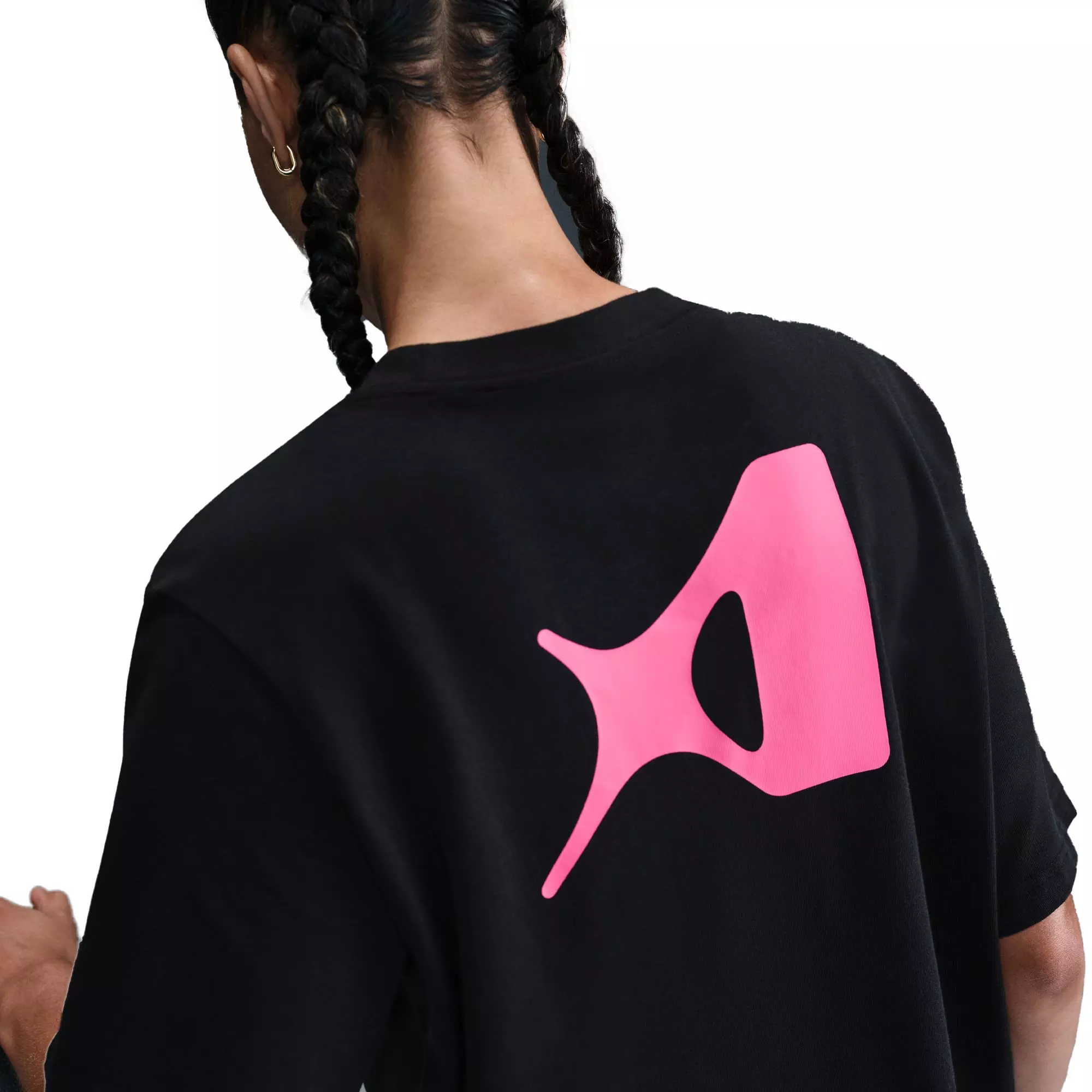 Nike A'ja Wilson Women's Loose Short-Sleeve Tee - BLACK