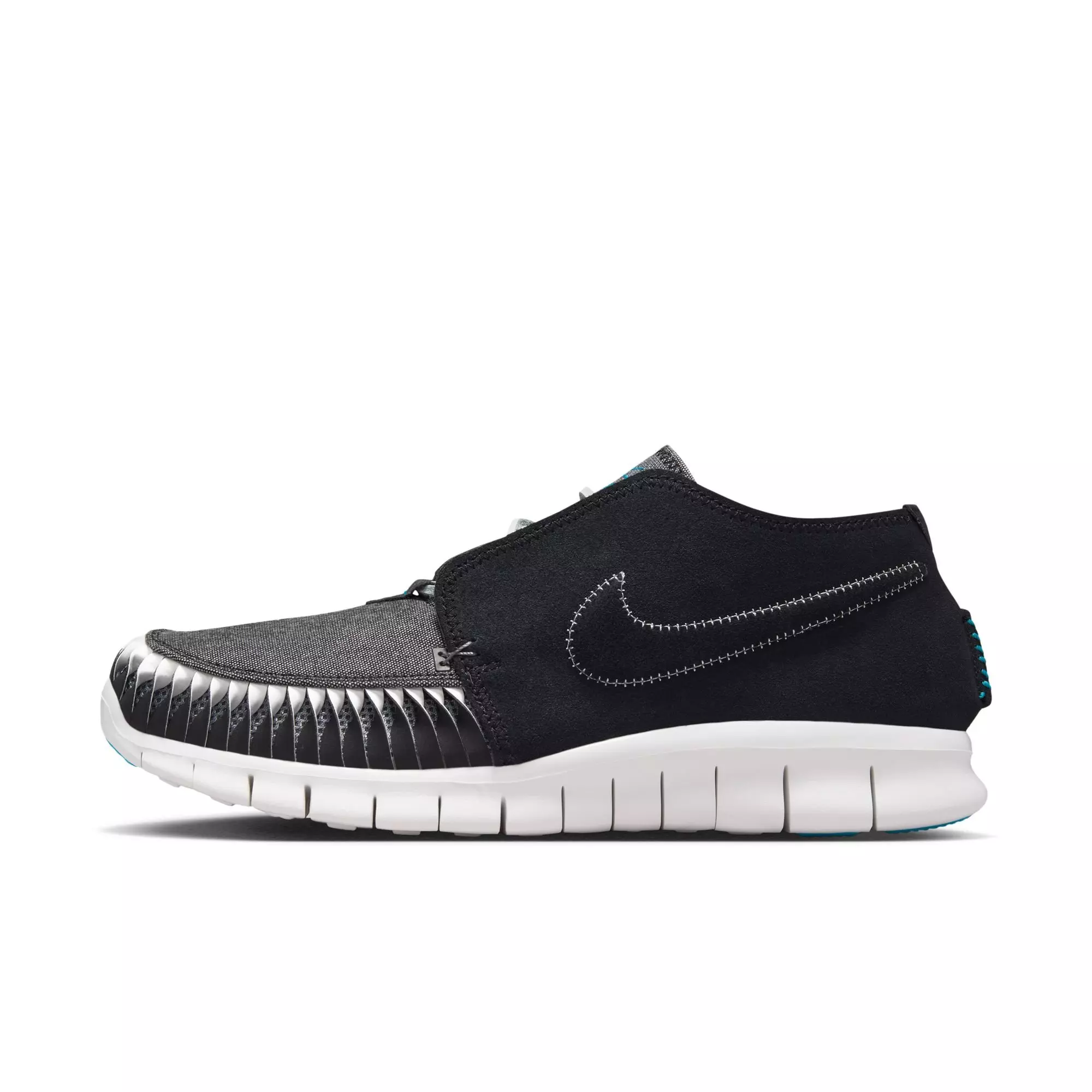 Nike Free Forward Moc N7 "Black" Men's Shoe - BLACK/SUMMIT WHITE/TURQUOISE