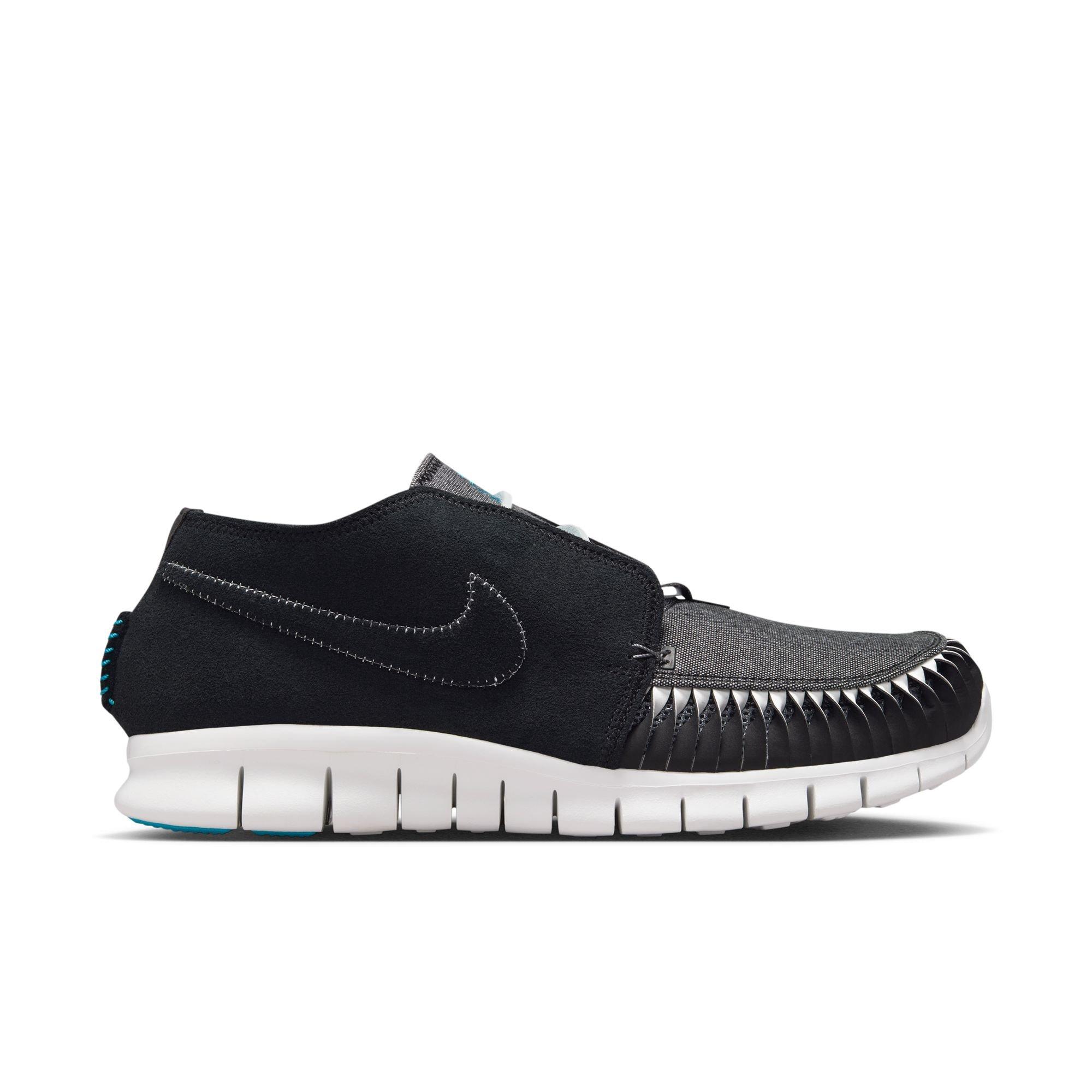 Nike Free Forward Moc N7 "Black" Men's Shoe - BLACK/SUMMIT WHITE/TURQUOISE Thumbnail View 1