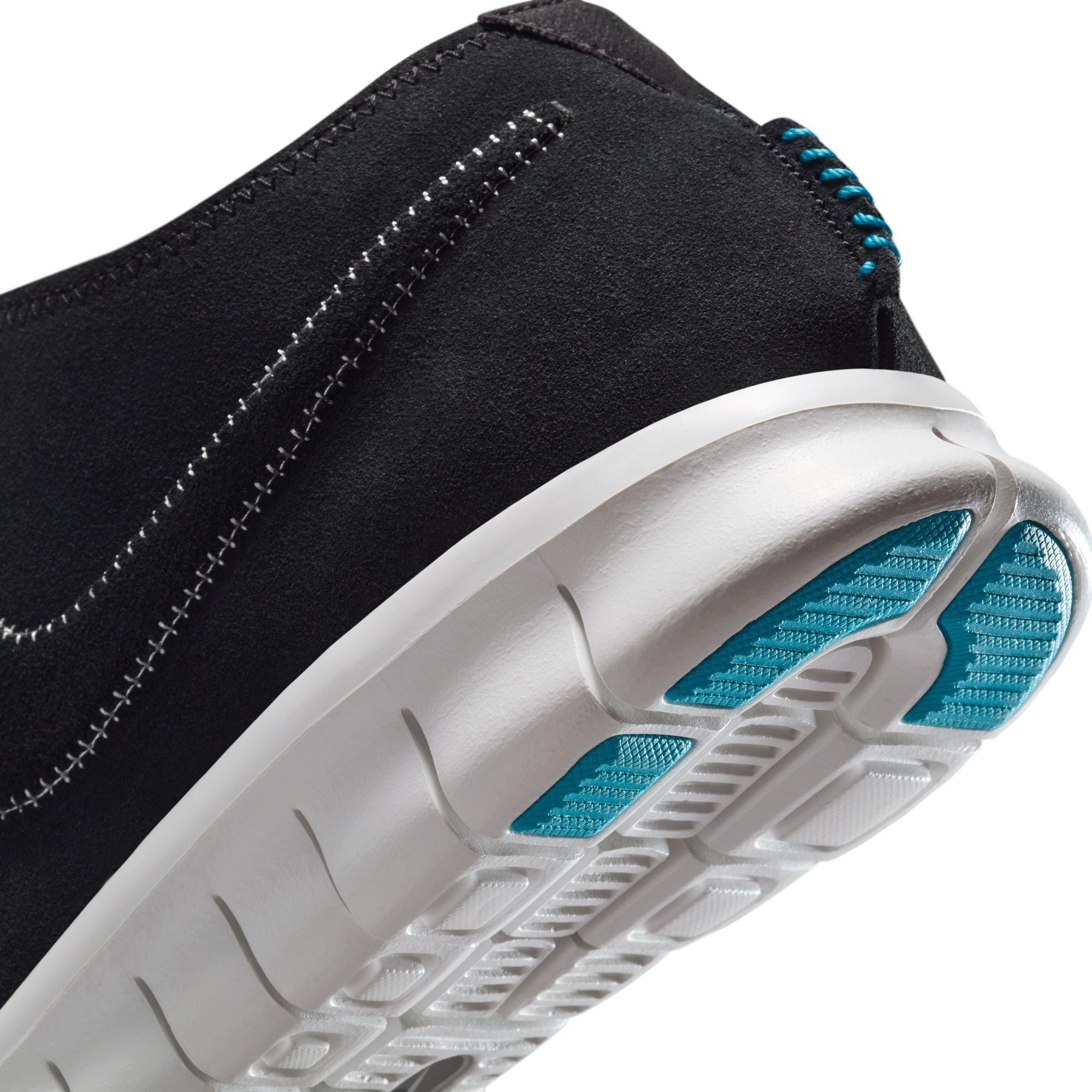 Nike Free Forward Moc N7 "Black" Men's Shoe - BLACK/SUMMIT WHITE/TURQUOISE Thumbnail View 5