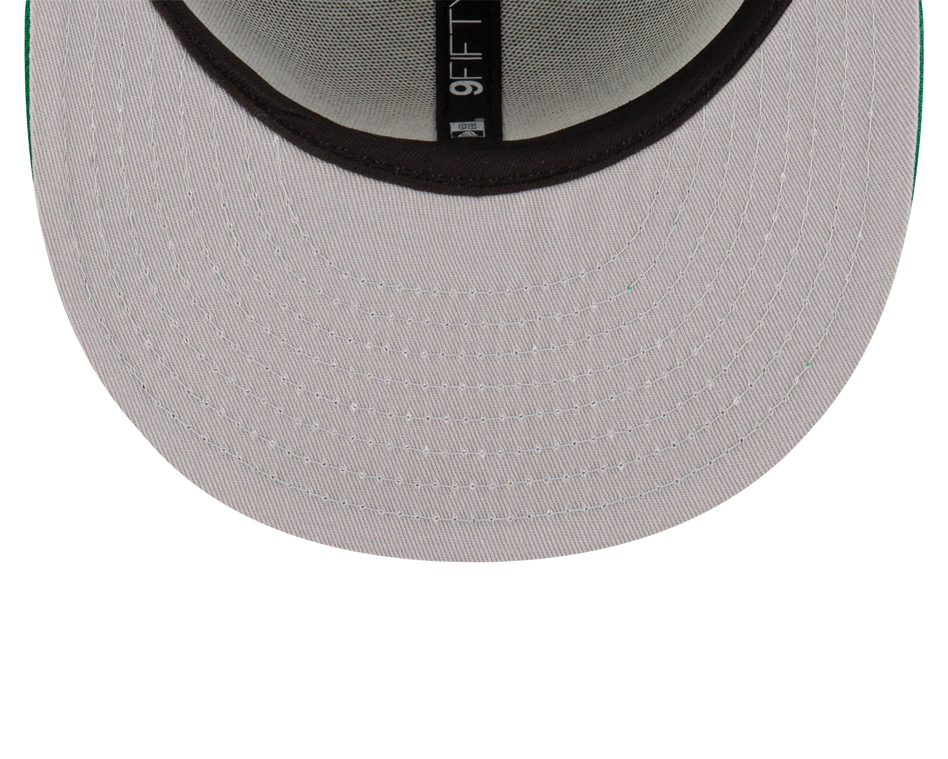 New Era Boston Celtics 9FIFTY Snapback Hat-Green - GREEN Thumbnail View 4