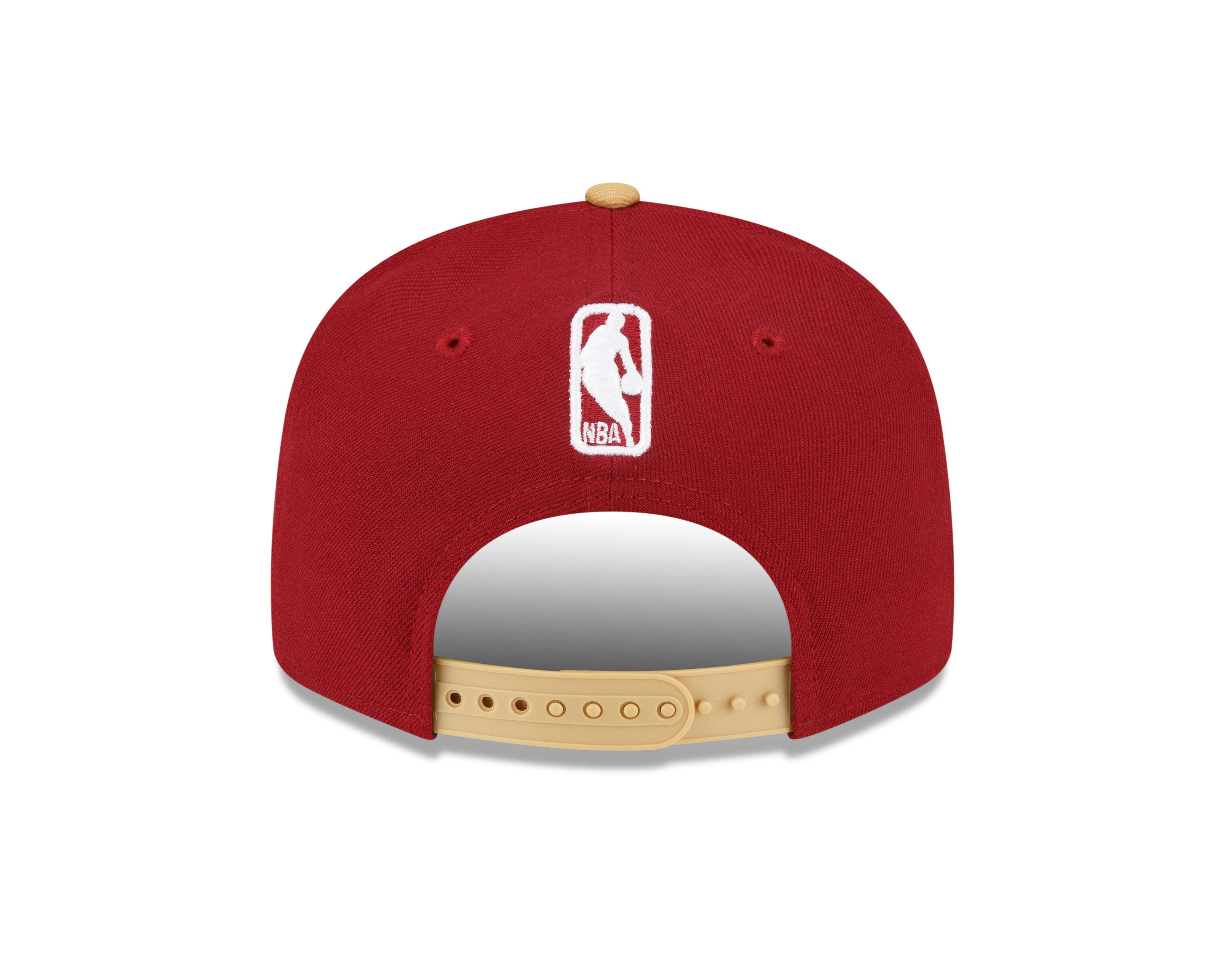 New Era Cleveland Cavaliers 9FIFTY Snapback Hat-Red/Gold