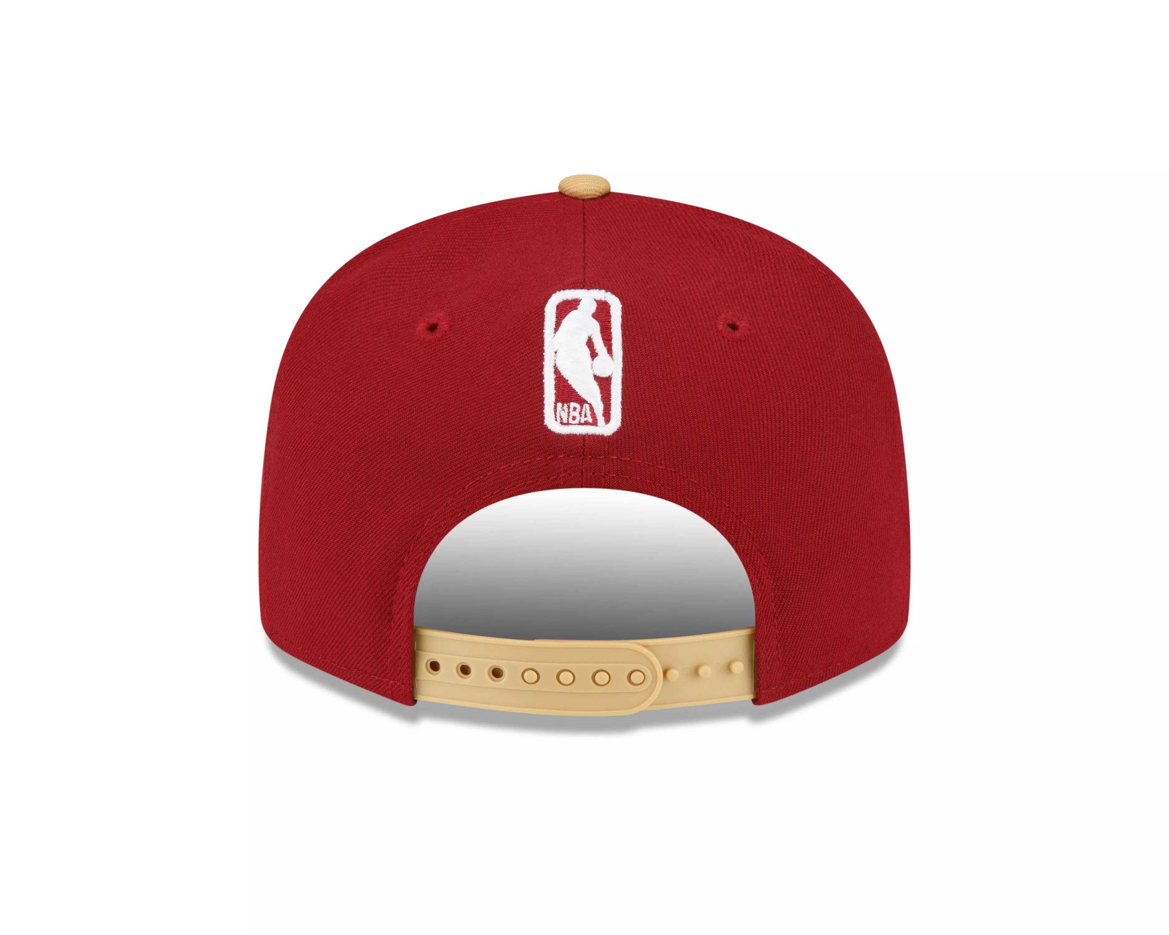 New Era Cleveland Cavaliers 9FIFTY Snapback Hat-Red/Gold - RED