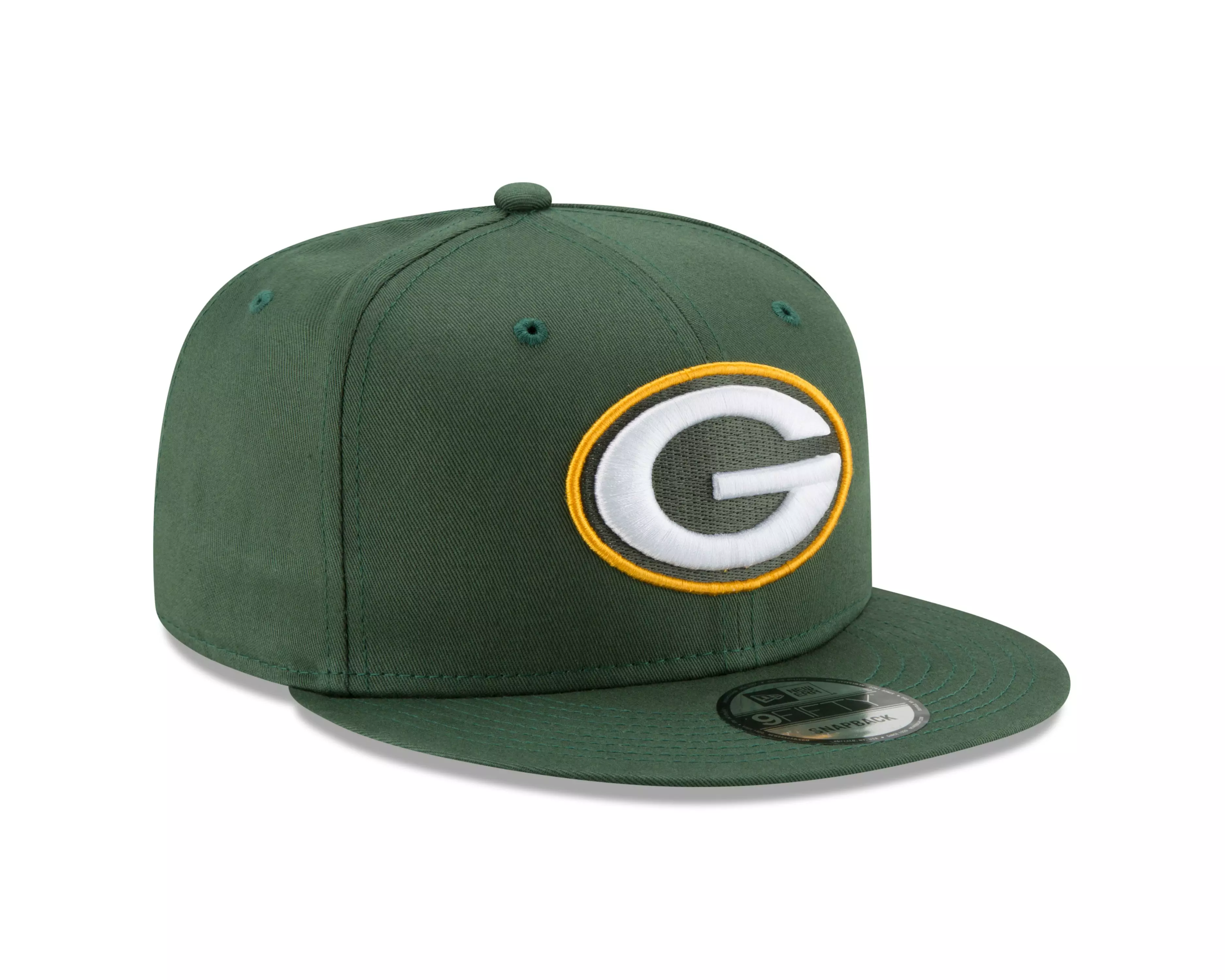 New Era Green Bay Packers 9FIFTY Snapback Hat - Green - GREEN