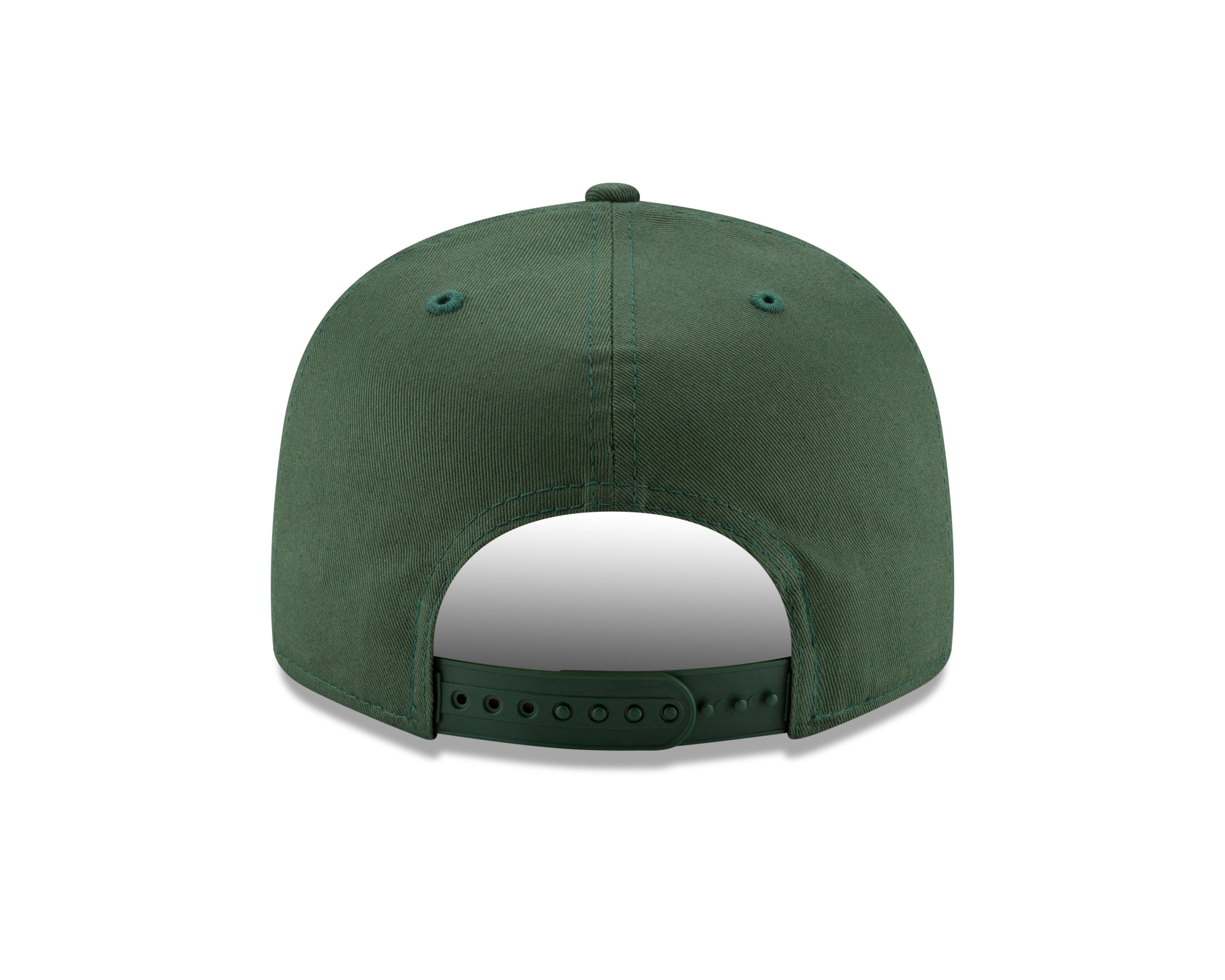 New Era Green Bay Packers 9FIFTY Snapback Hat - Green - GREEN Thumbnail View 3