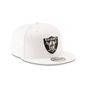 New Era Las Vegas Raiders 9FIFTY Snapback Hat-White/Black