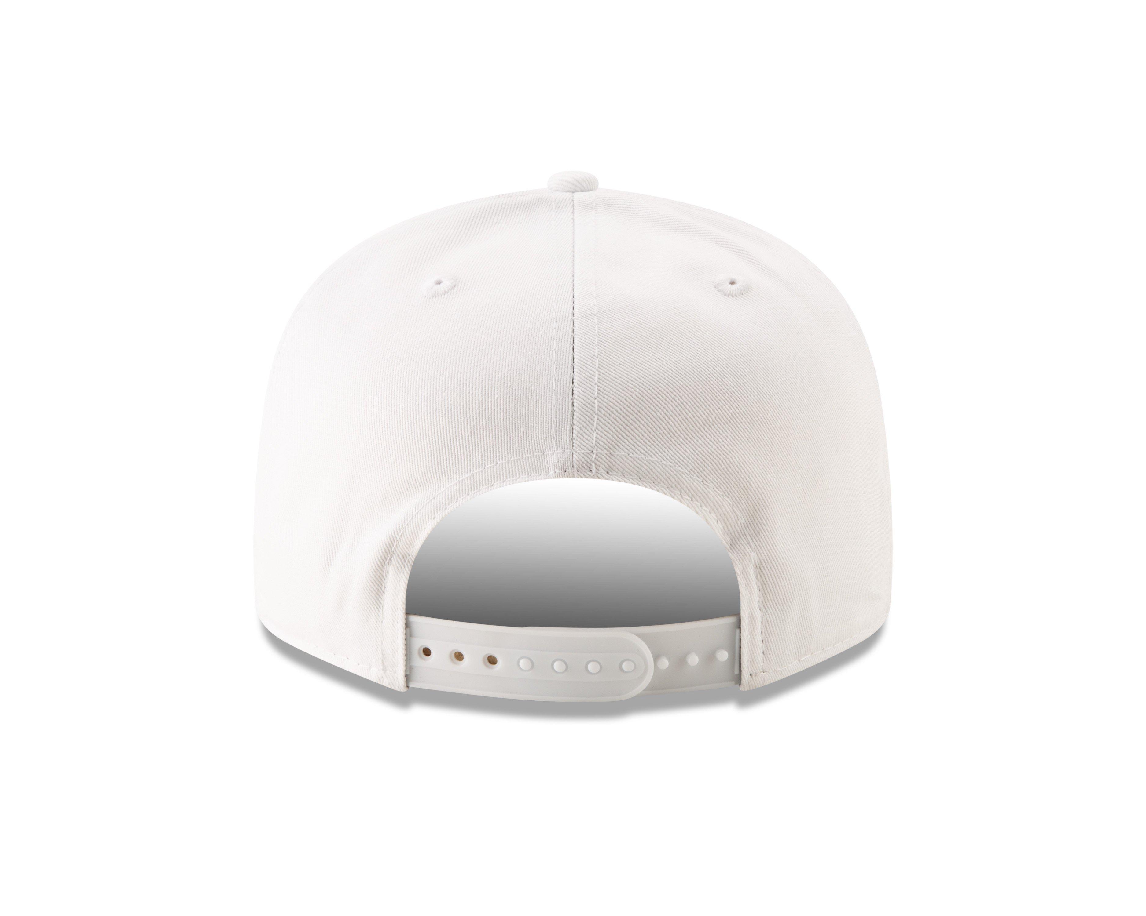 New Era Las Vegas Raiders 9FIFTY Snapback Hat - White/Black - WHITE/BLACK Thumbnail View 3