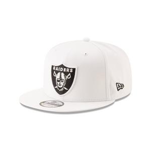 New Era Las Vegas Raiders 9FIFTY Snapback Hat-White/Black