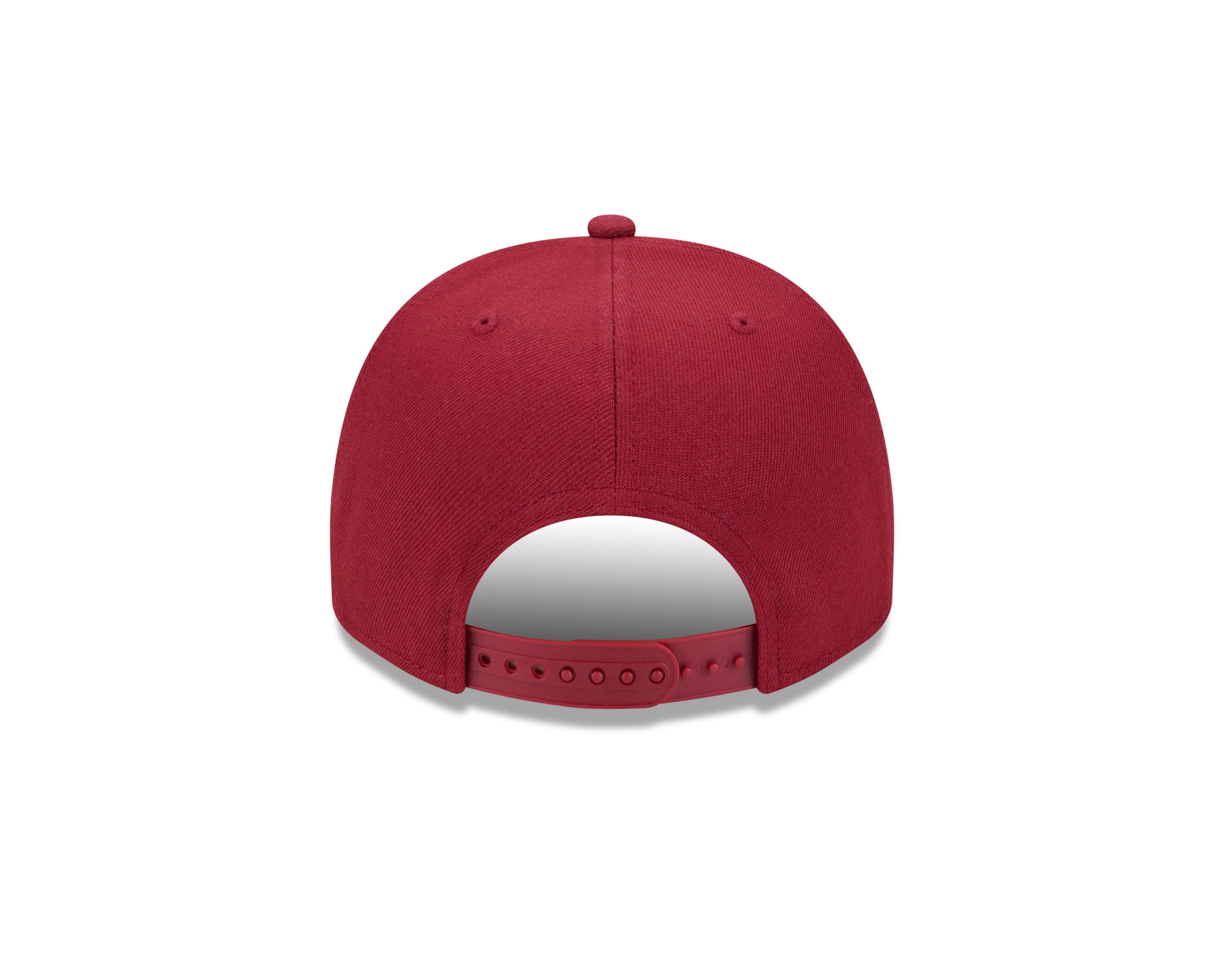 New Era Alabama Crimson Tide 9FIFTY A-Frame Script Snapback Hat-Red