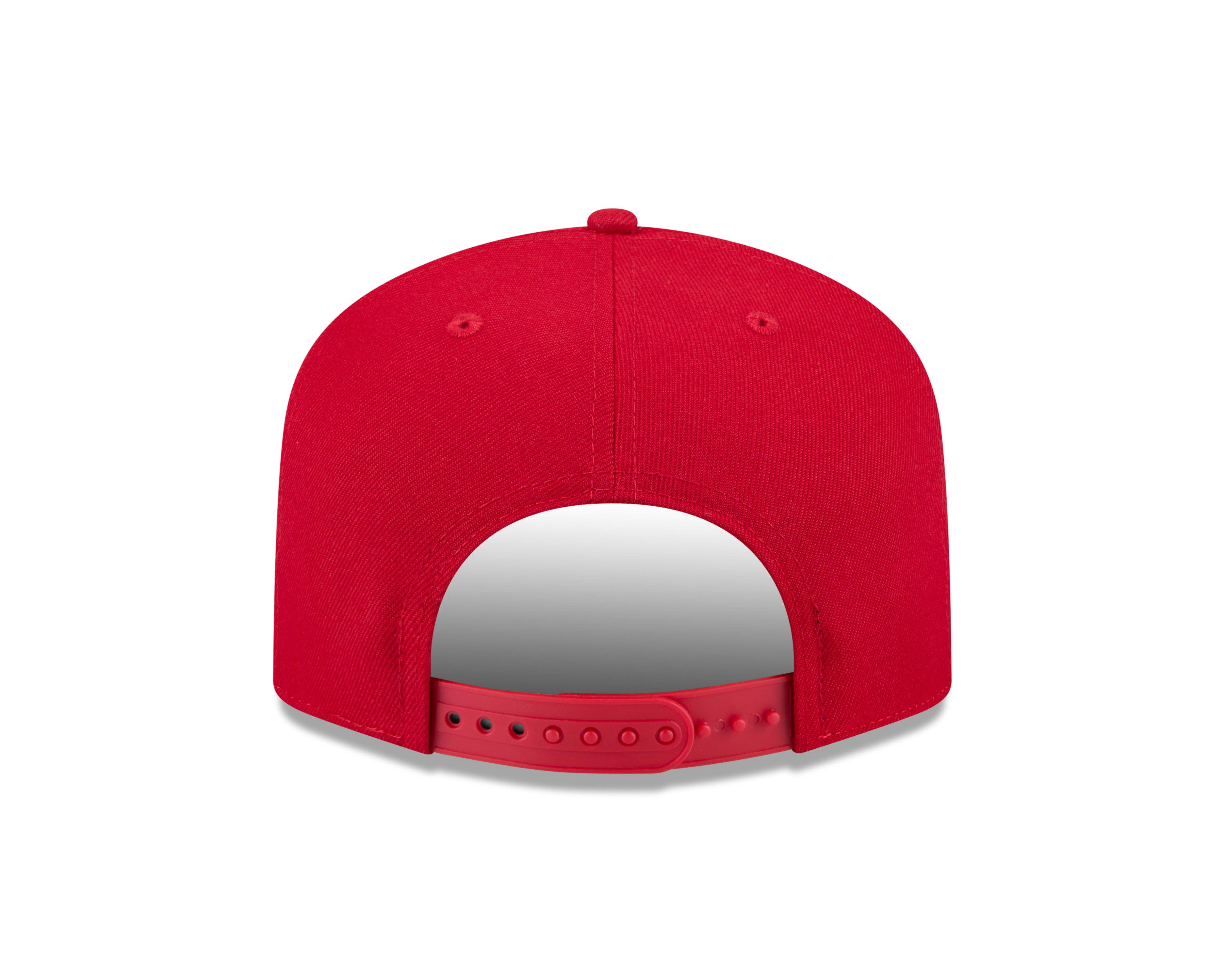 New Era Ohio State Buckeyes 9FIFTY A-Frame Script Snapback Hat-Red - RED Thumbnail View 3