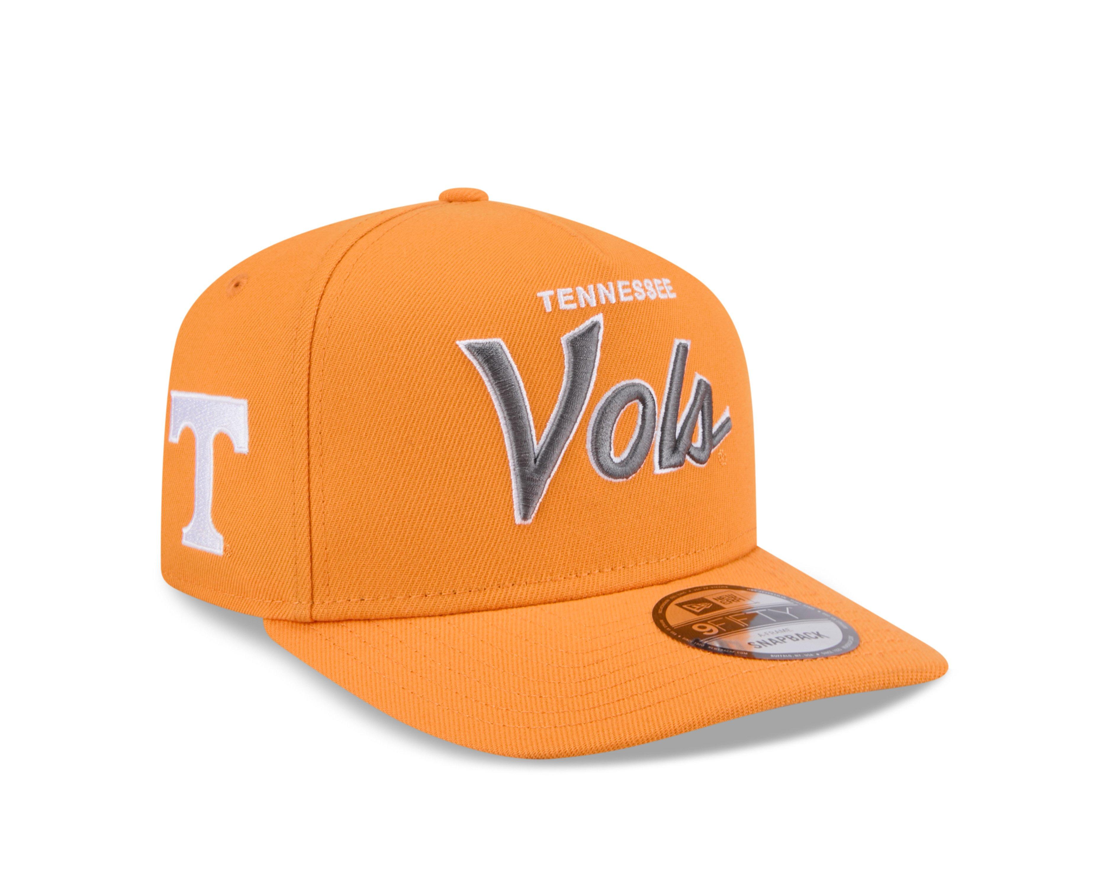 New Era Tennessee Volunteers 9FIFTY A-Frame Script Snapback Hat-Orange - ORANGE Thumbnail View 2