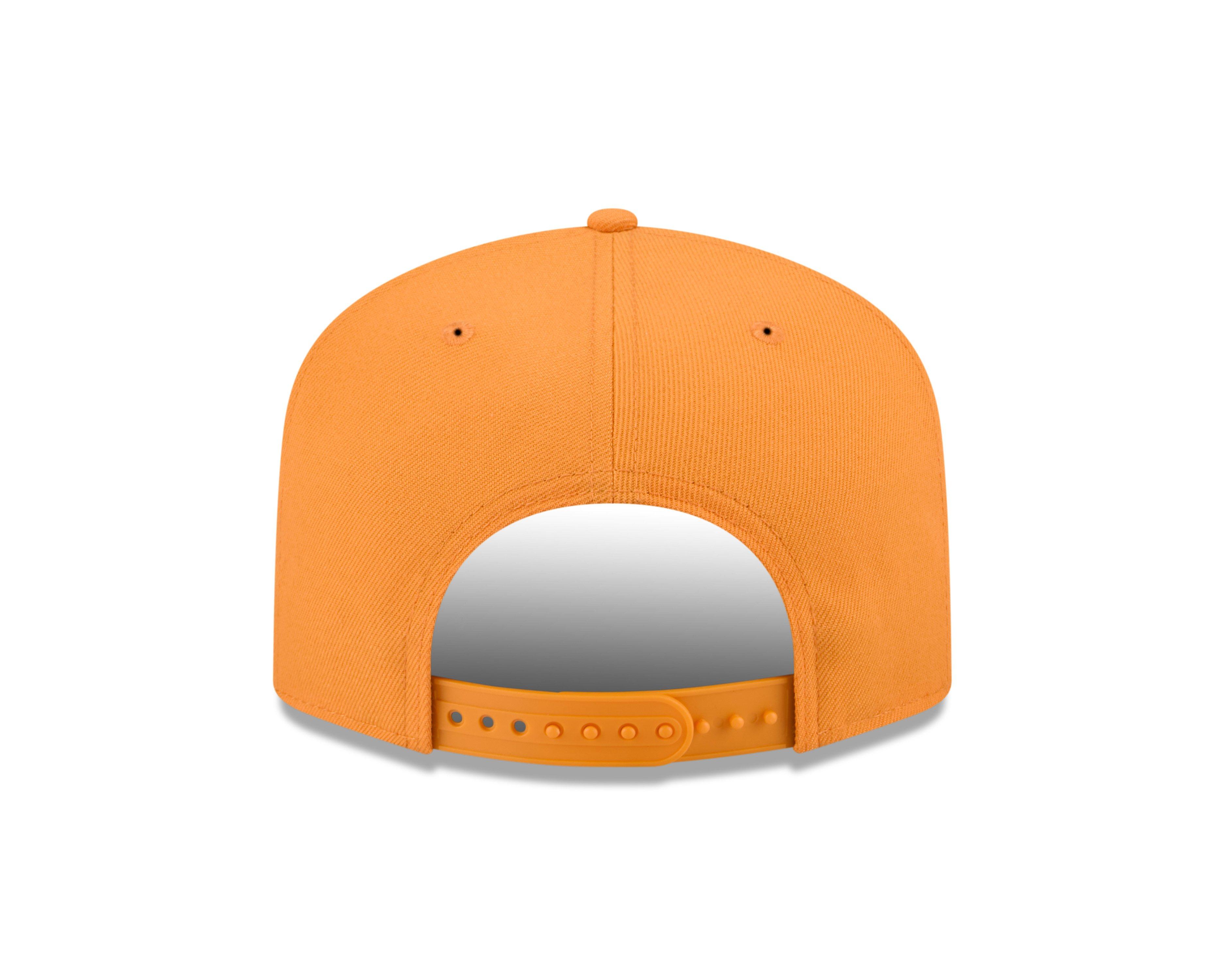 New Era Tennessee Volunteers 9FIFTY A-Frame Script Snapback Hat-Orange - ORANGE Thumbnail View 3