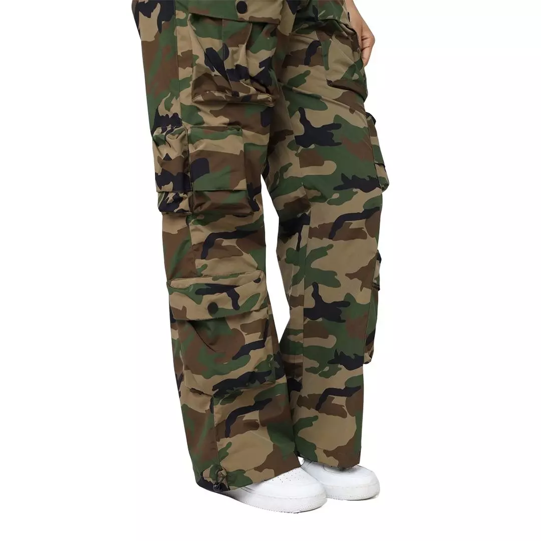 Smoke Rise Women's Tube Top Jumpsuit - Camo - CAMOUFLAGE