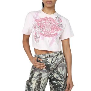 Smoke Rise Women's Collegiate Tee - Hot Pink